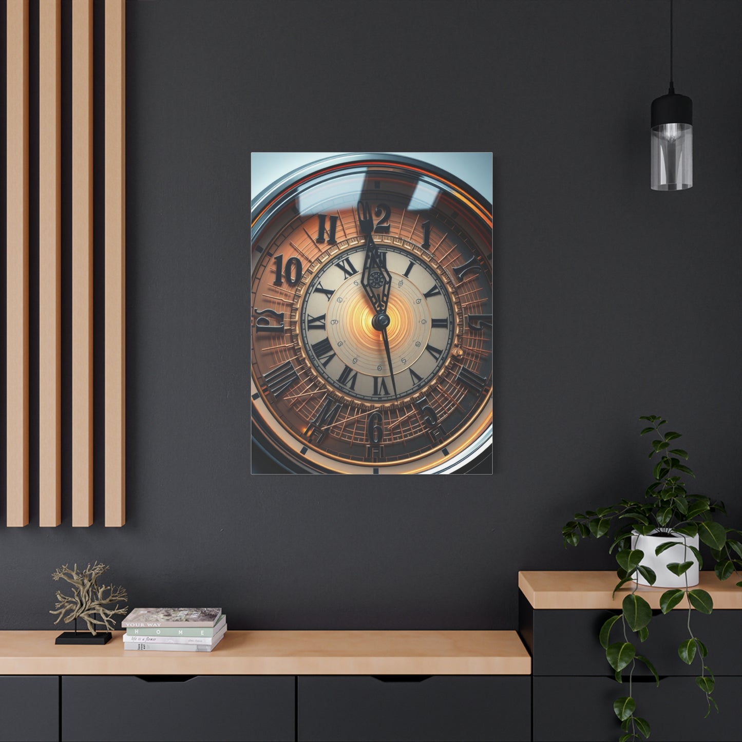 Clock Art Canvas Art 3 Wall Art & Canvas Print
