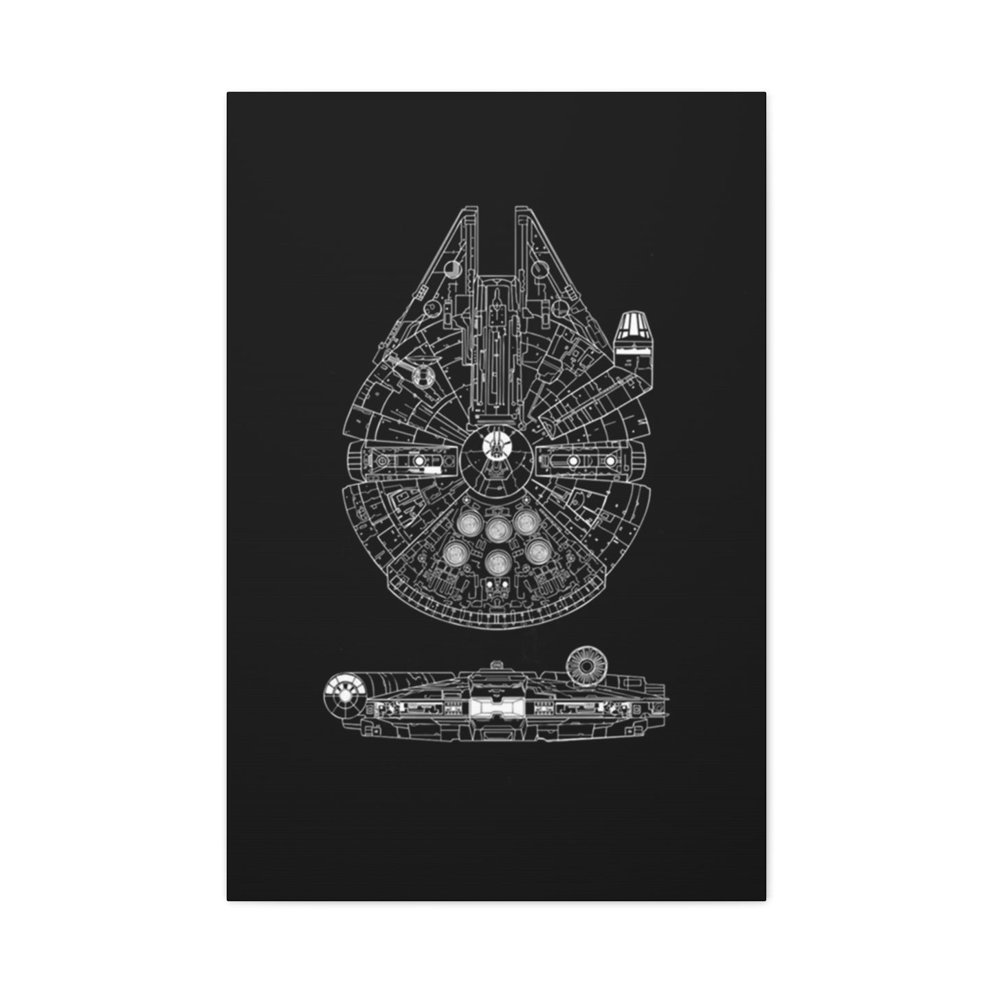 Star Wars Spaceship Wall Art & Canvas Prints