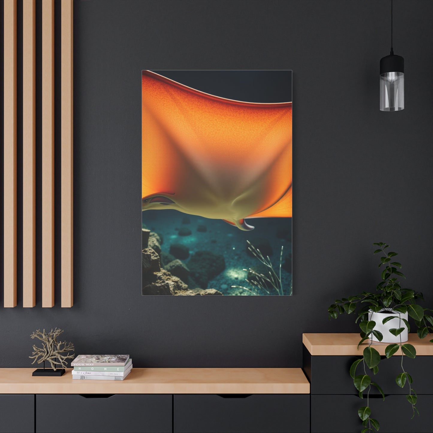 Ray & Stingray Art Supreme Canvas Wall Art & Canvas Print