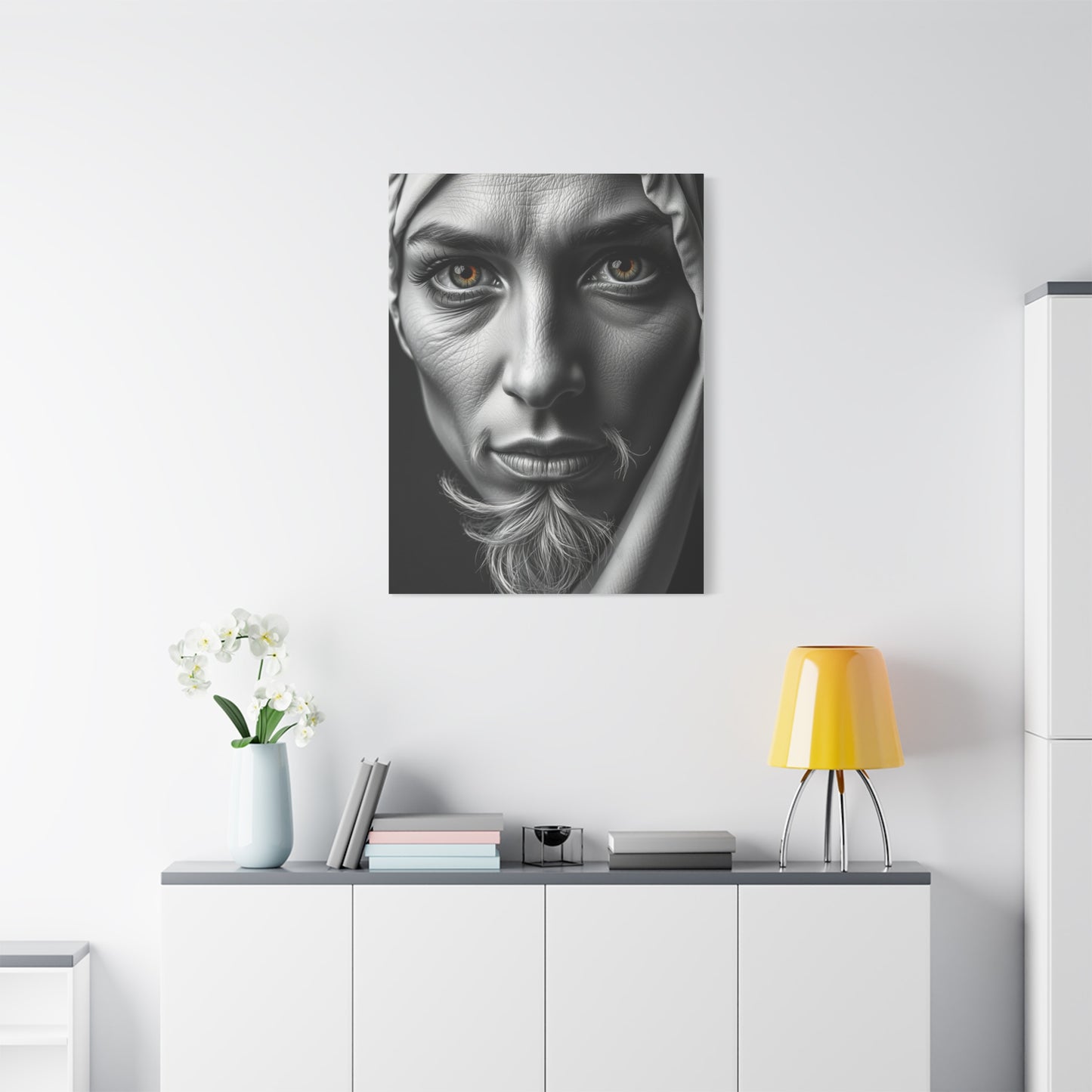Chic Dichotomy Canvas Wall Art & Canvas Print