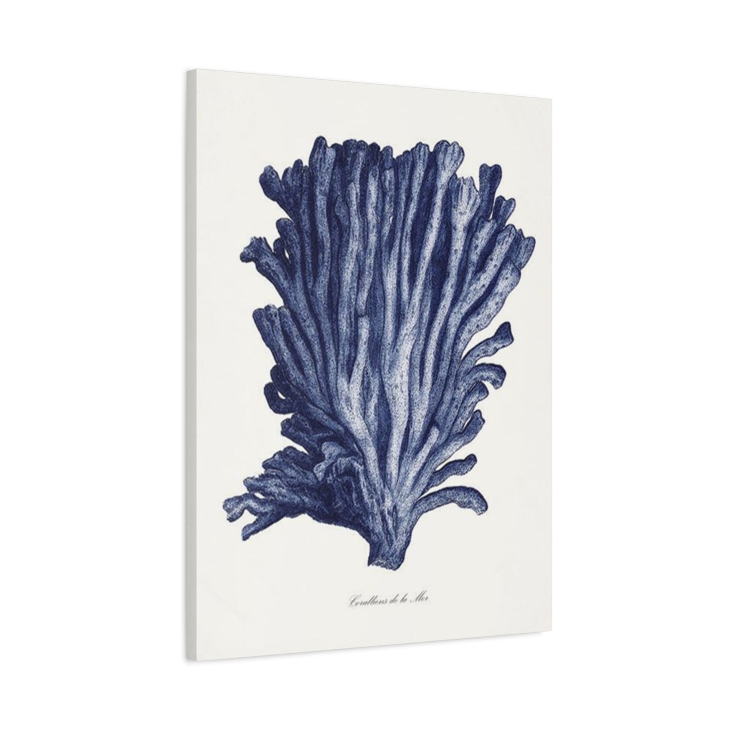 Blue Shell Stem Painting Wall Art & Canvas Prints