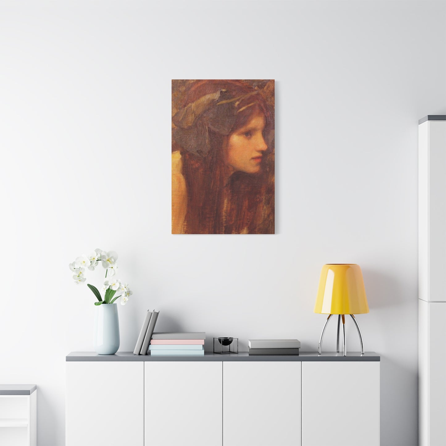 John William A Naiad Study Wall Art & Canvas Prints