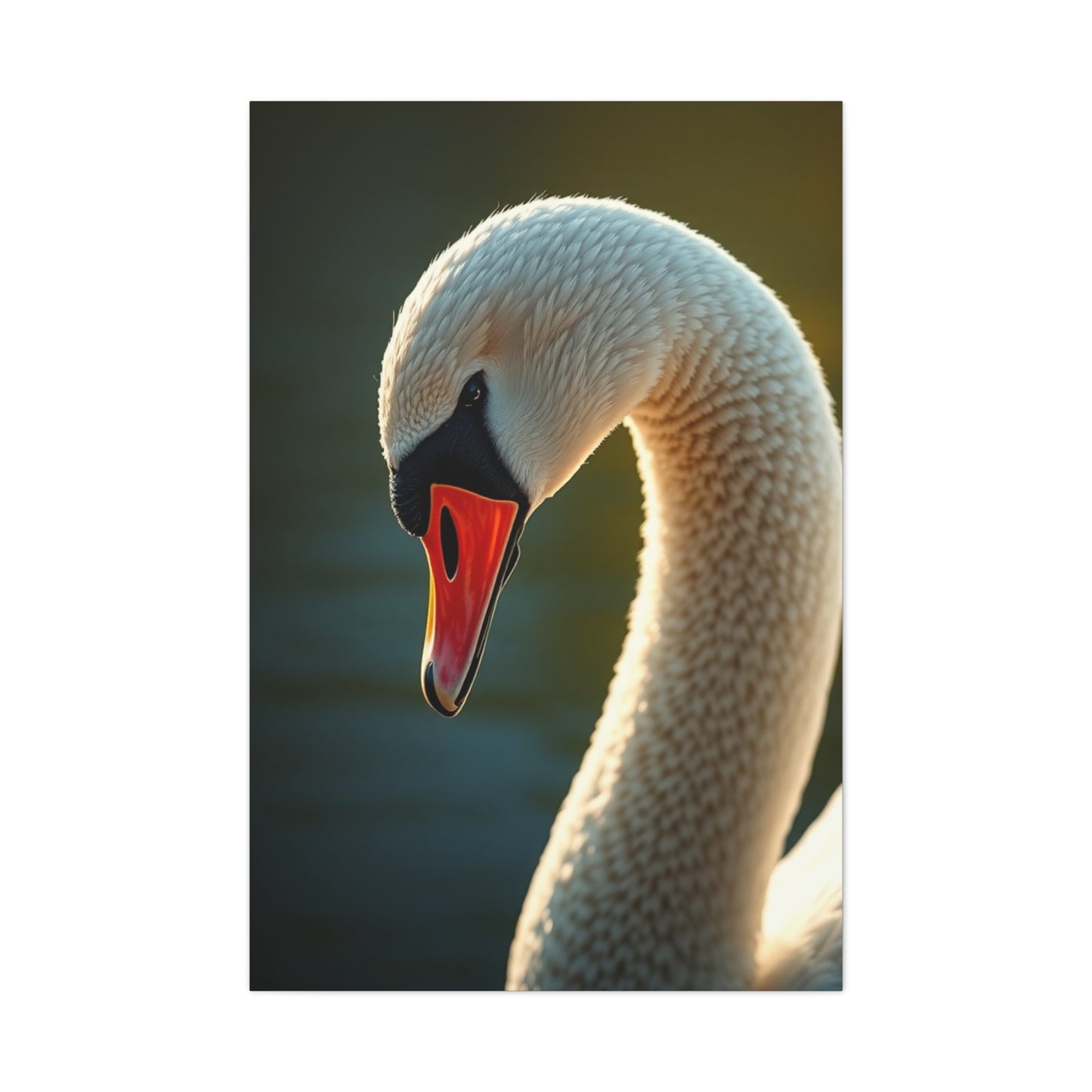 Swan Art Canvas Art 1 Wall Art & Canvas Print