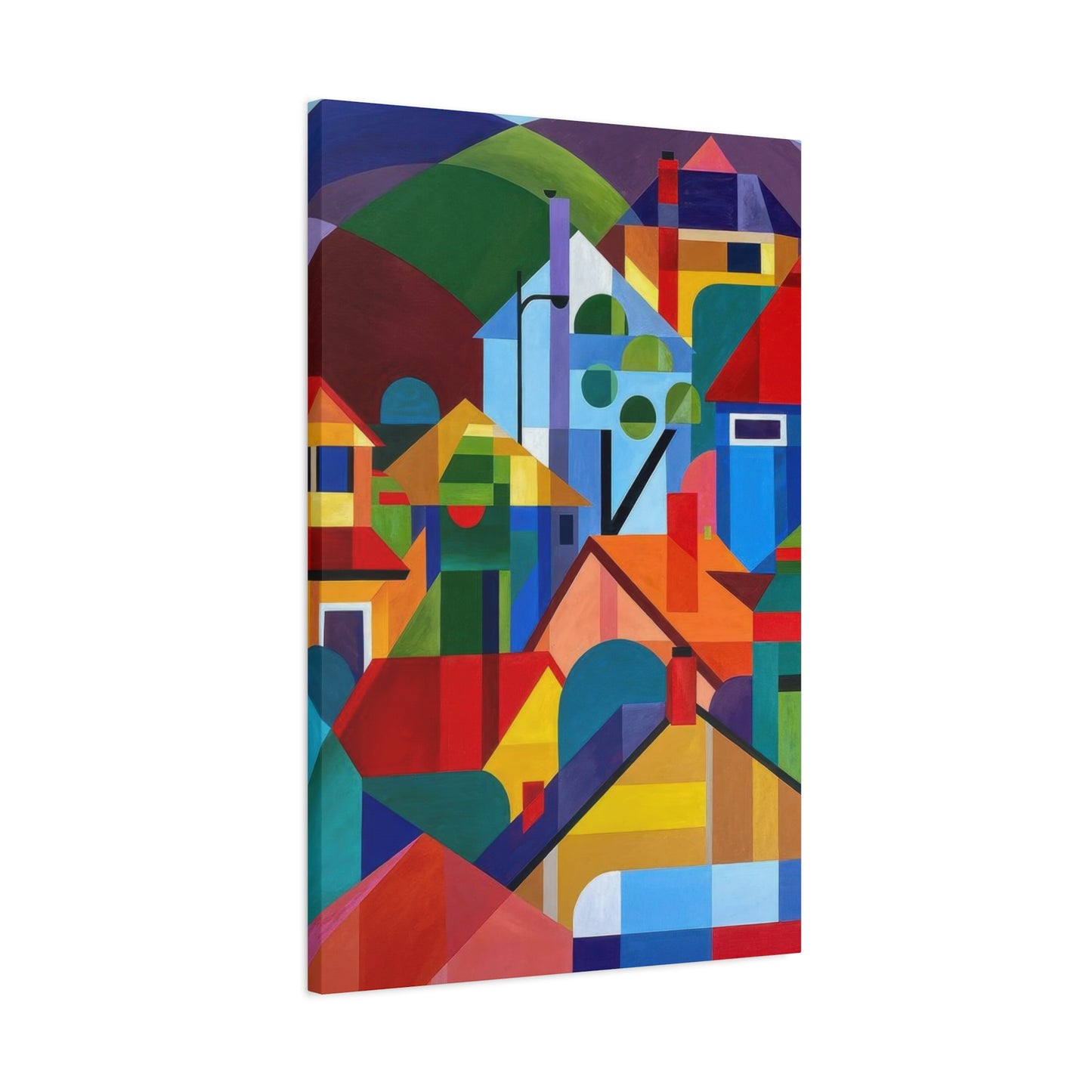 Cityscape Cubism Wall Art & Canvas Prints