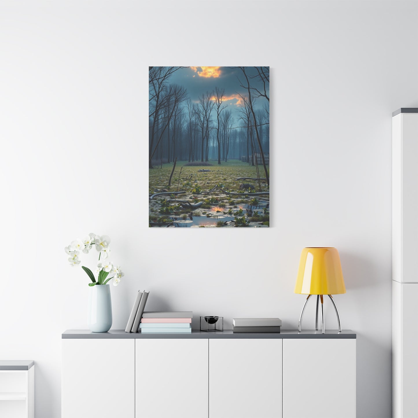Marsh & Swamp Art Canvas Art 4 Wall Art & Canvas Print