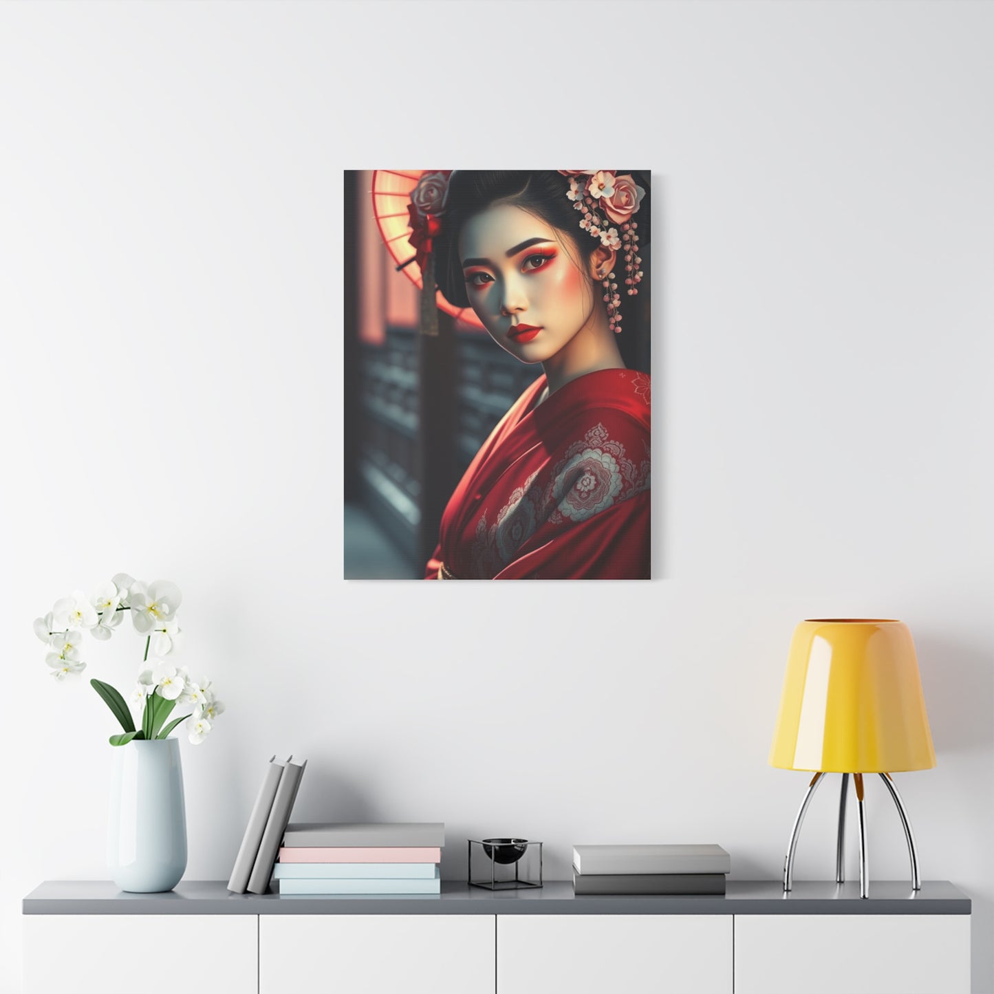 Geisha Art Canvas Art 7 Wall Art & Canvas Print