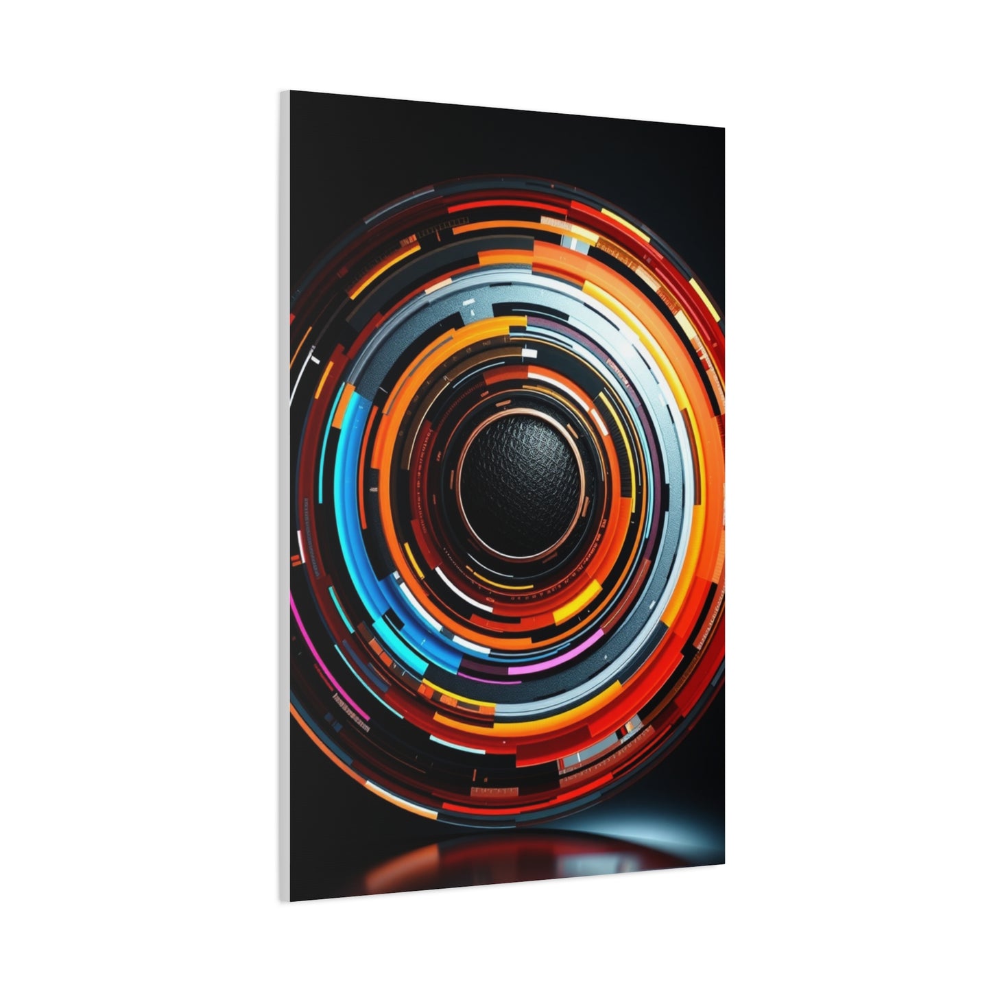 Ethereal Circle Symphony wall art & canvas print