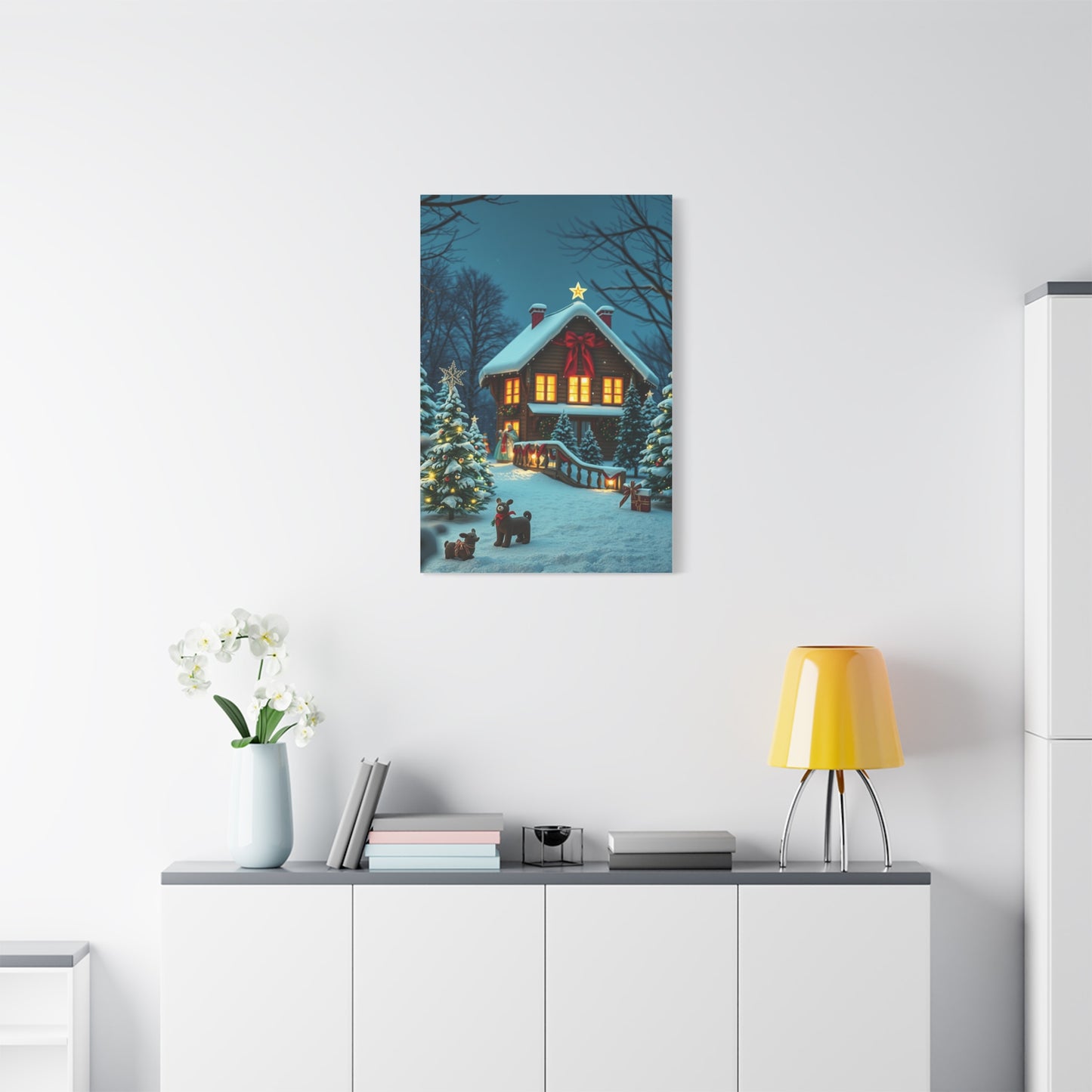 Nostalgic Noël Elegance Wall Art