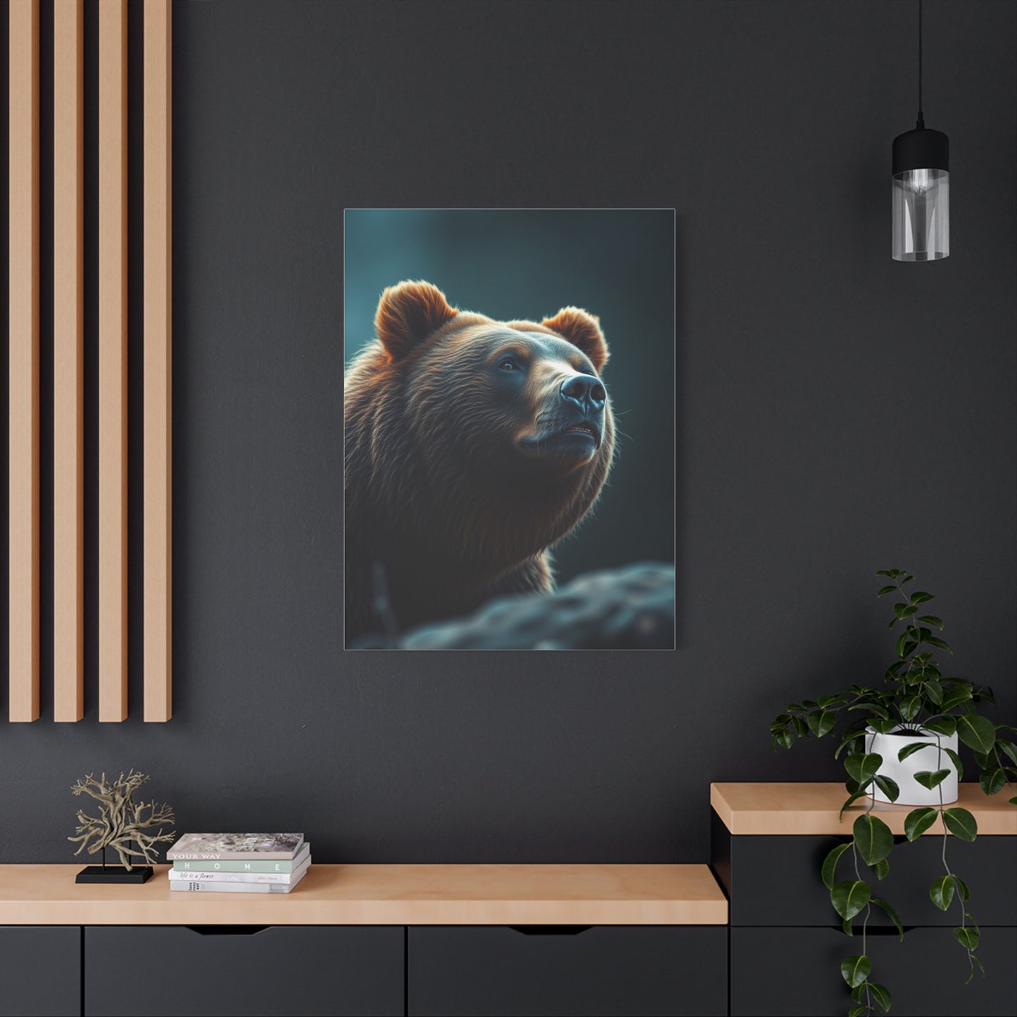 Majestic Ursine Canvas Wall Art & Canvas Print