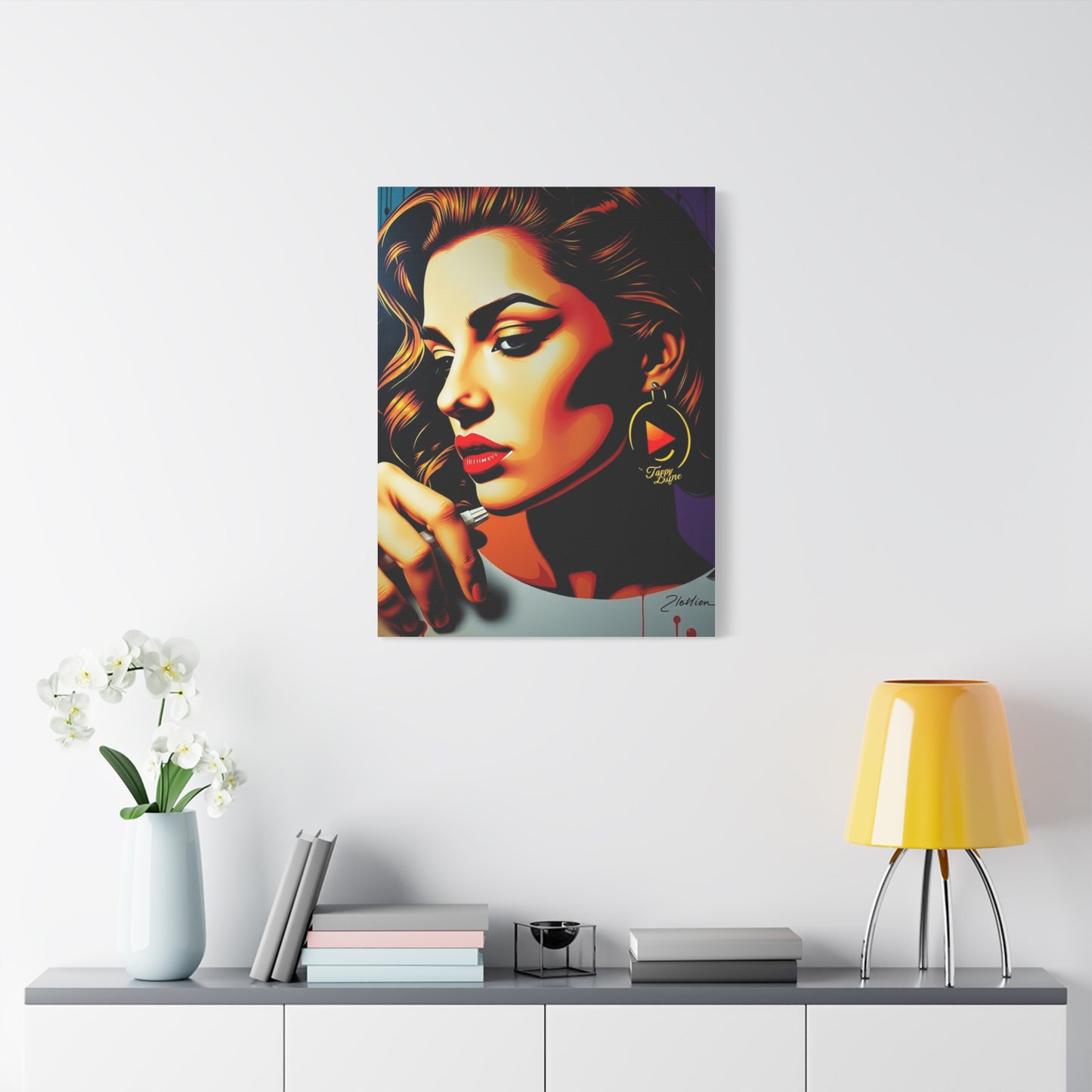 Opulent Vibrance Canvas Wall Art & Canvas Print