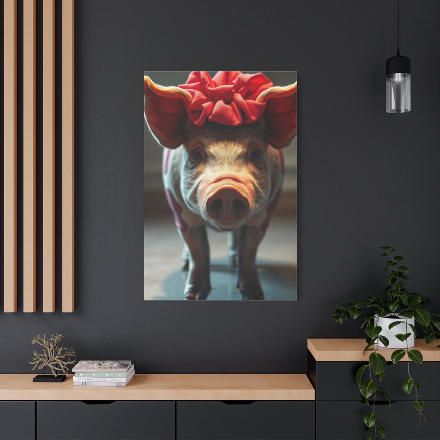 Supreme Pig Art Collection Wall Art & Canvas Print