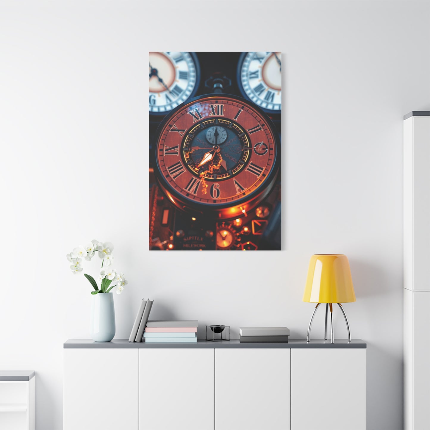 Clock Art Canvas Art 4 Wall Art & Canvas Print