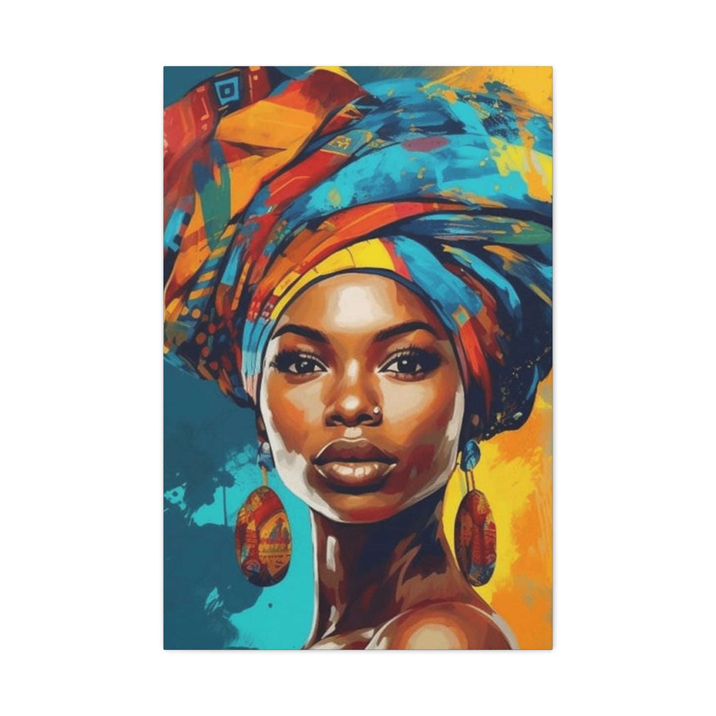 Fire Deer Black Wall Art & Canvas Prints