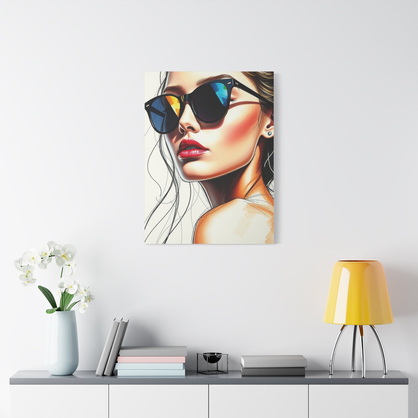 Fashion Illustration & Drawings Art Canvas Art 6 Wall Art & Canvas Print
