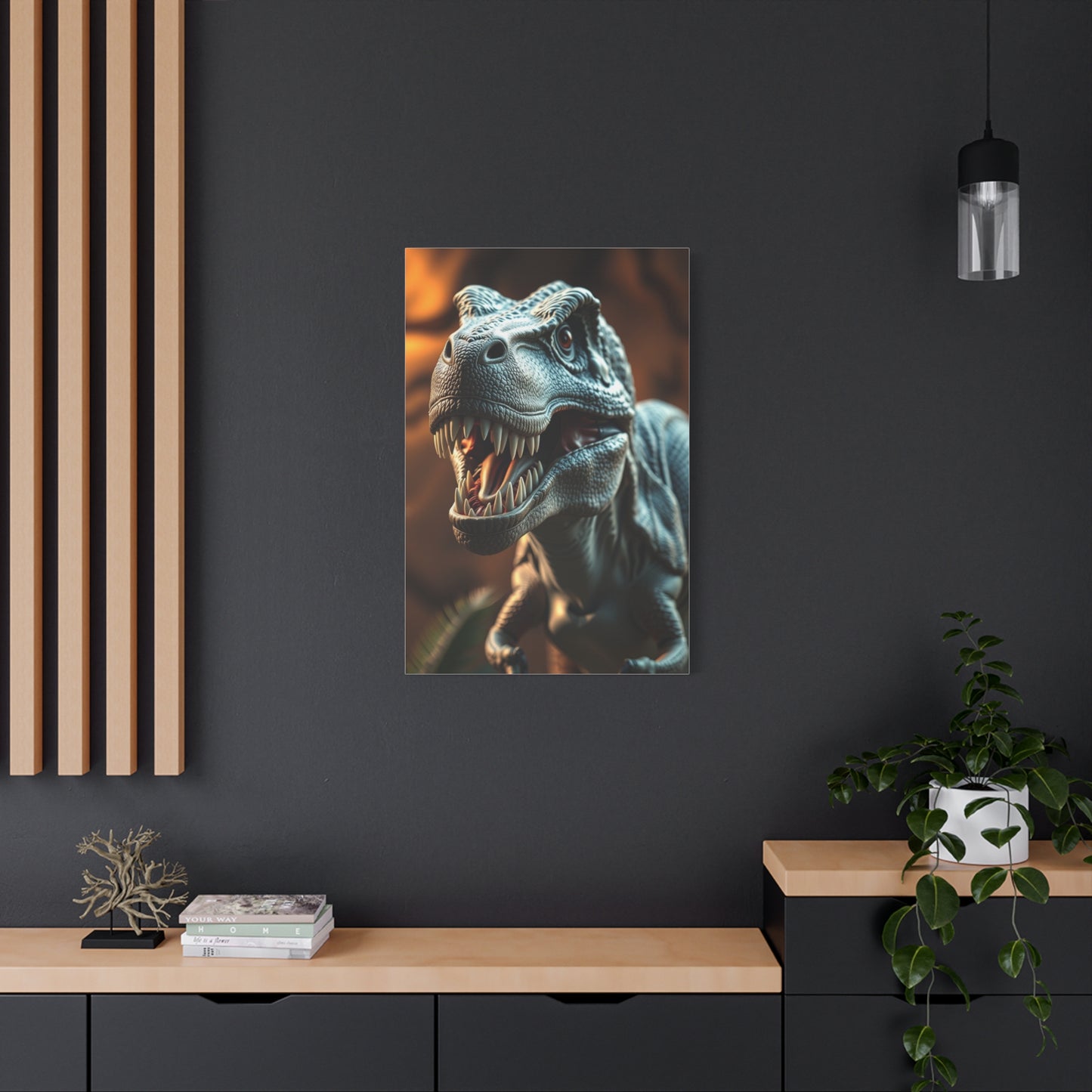 Tyrannosaurus Rex Art Canvas Art 9 Wall Art & Canvas Print