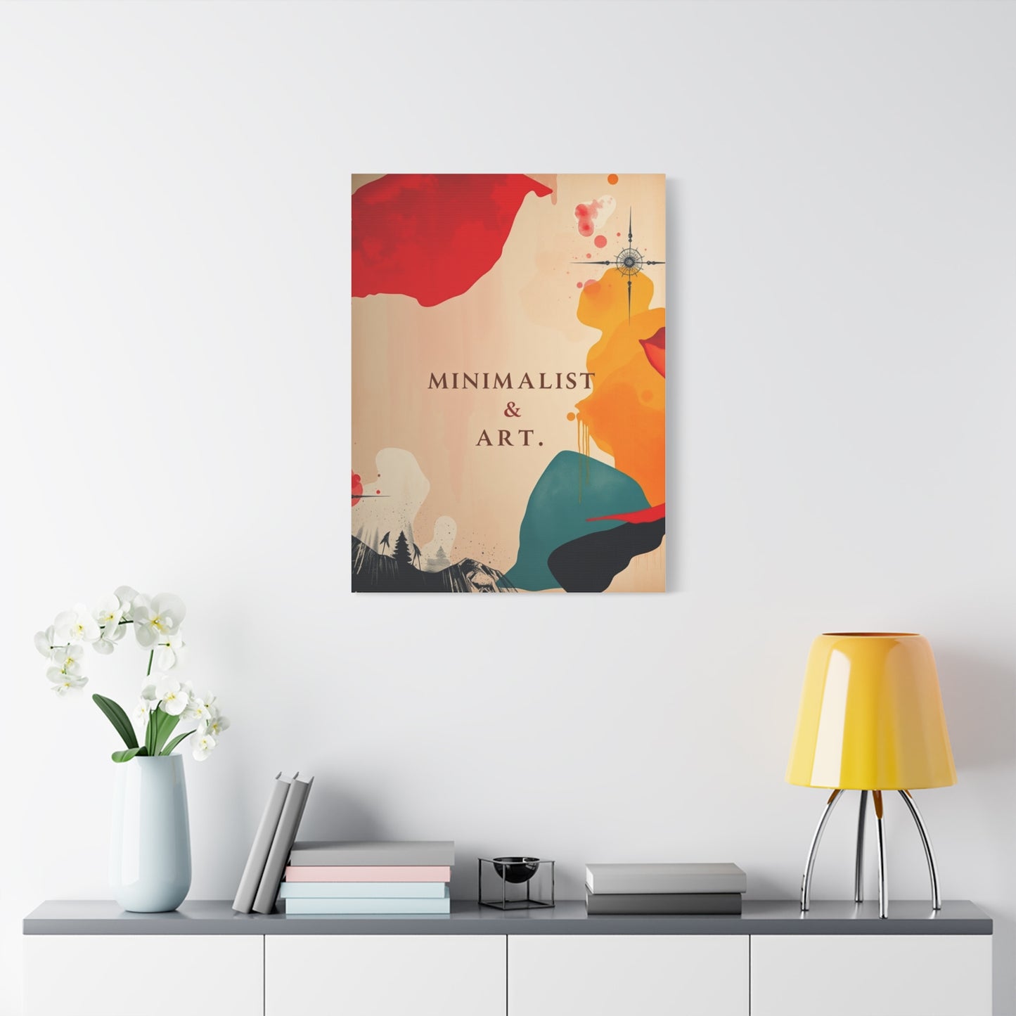 Serene Essence Canvas