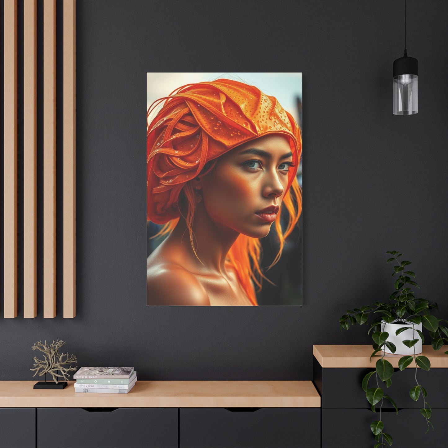 Pop of Orange Art Refined Canvas Wall Art & Canvas Print
