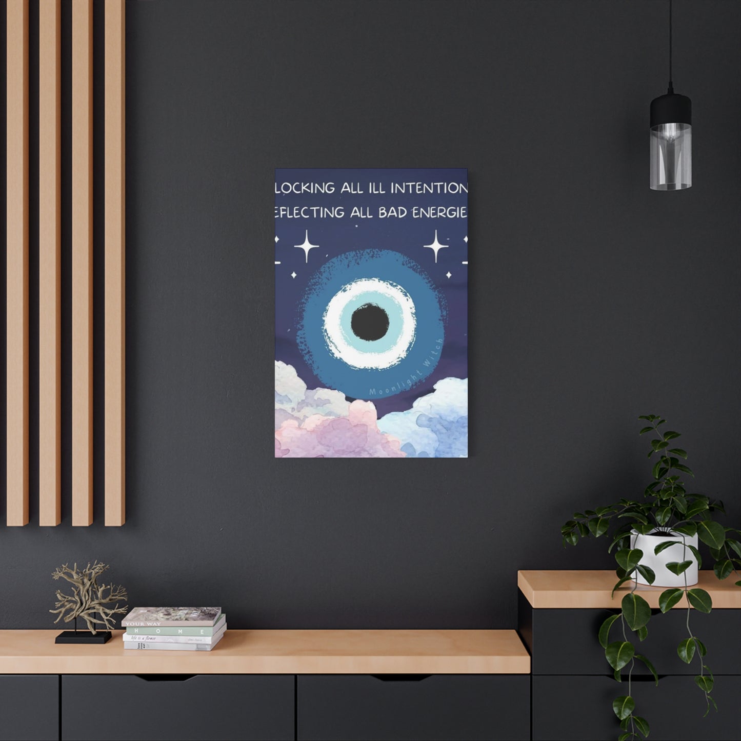 Blocking All Bad Vibes Poster Wall Art & Canvas Prints