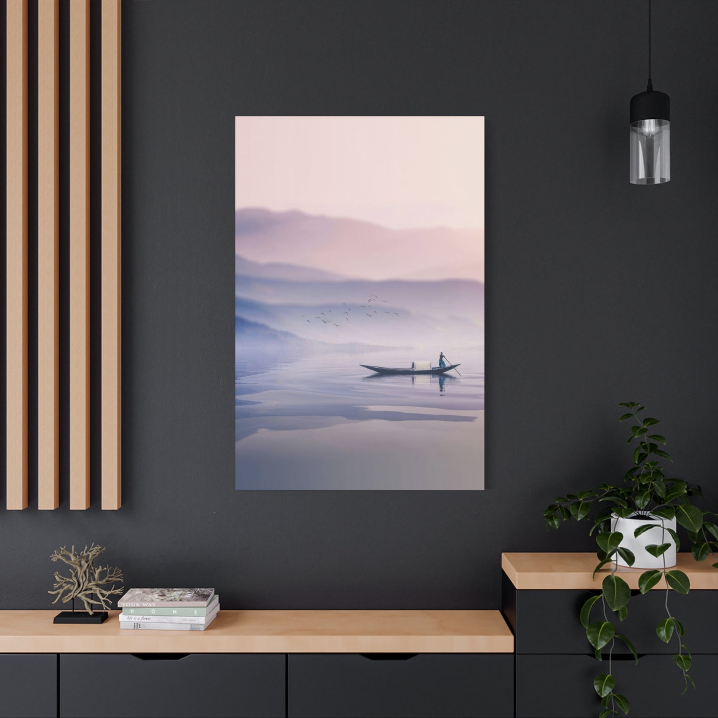 Clear Water Boat Wall Art & Canvas Prints
