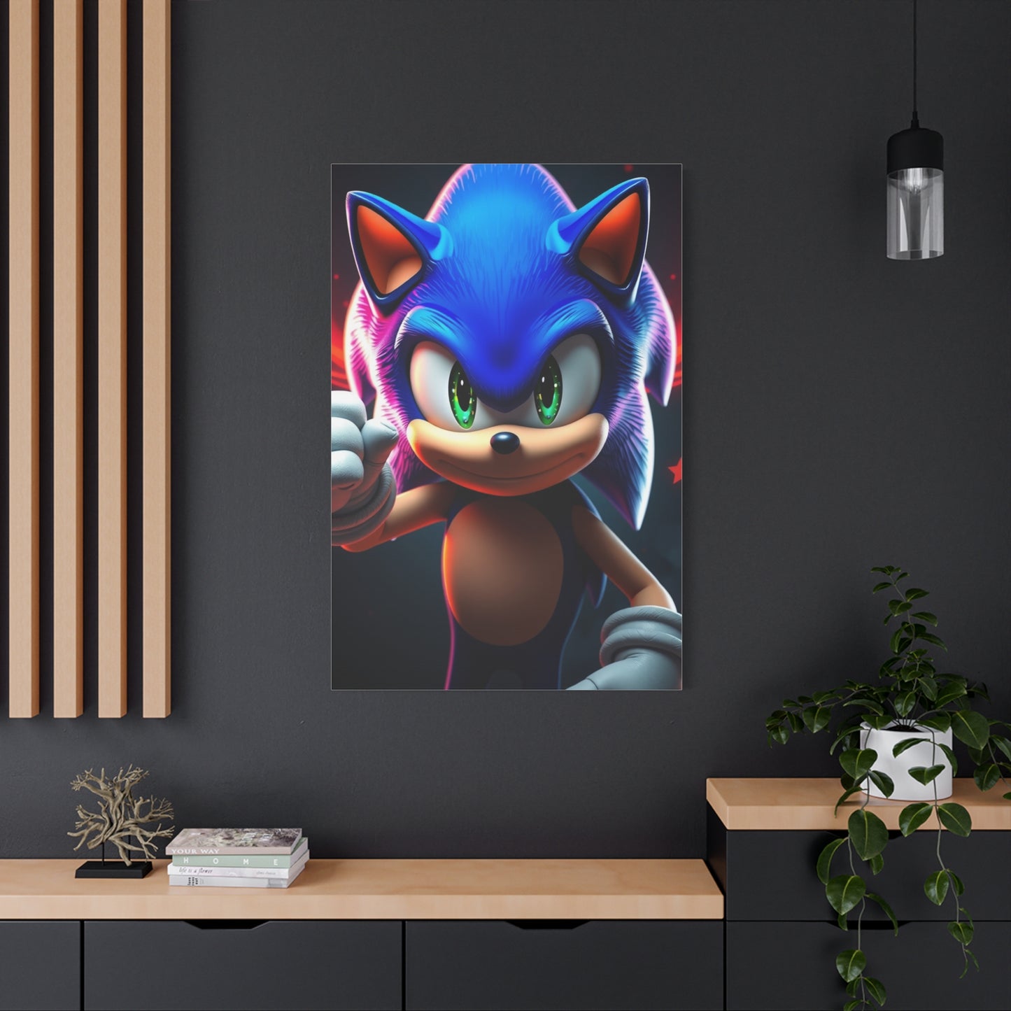 Supreme Sonic the Hedgehog Art Collection Wall Art & Canvas Print