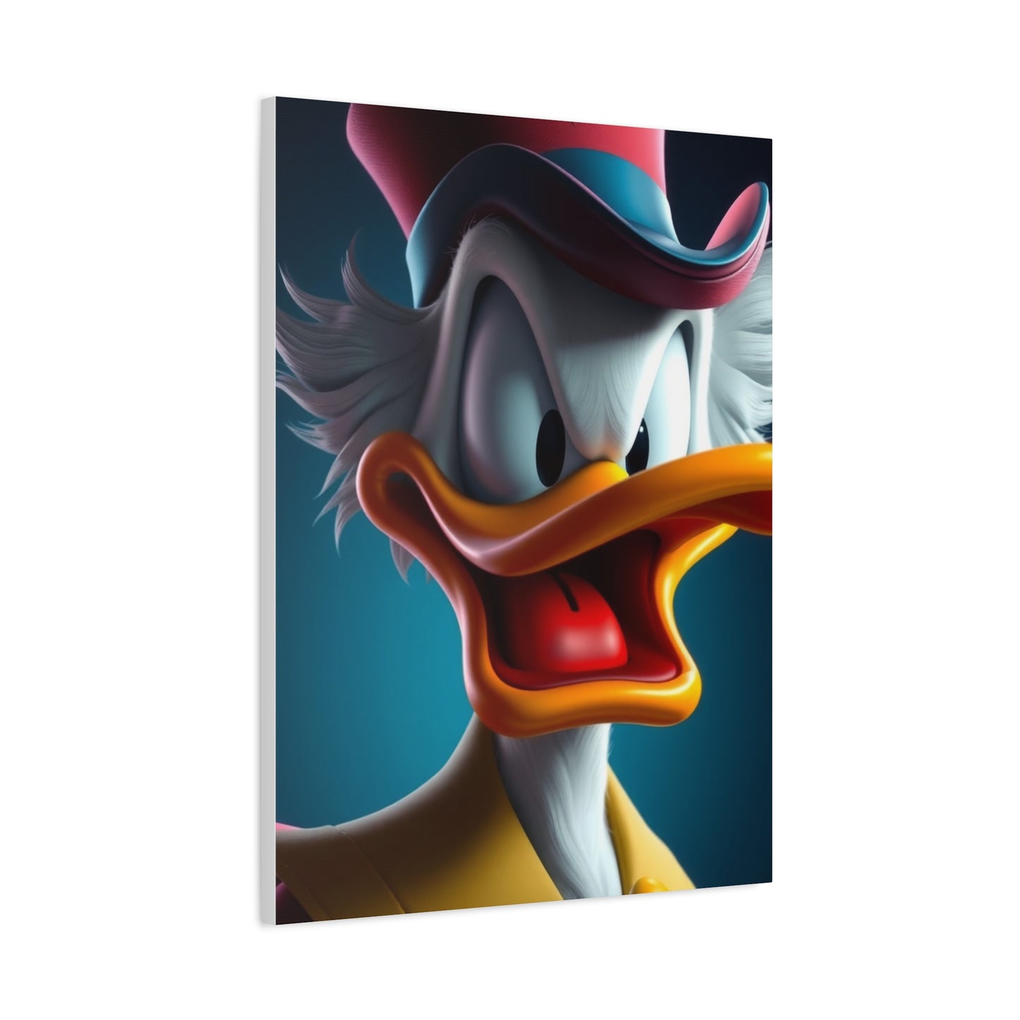 Dagobert Scrooge McDuck Art Premium Canvas 20 Wall Art & Canvas Print
