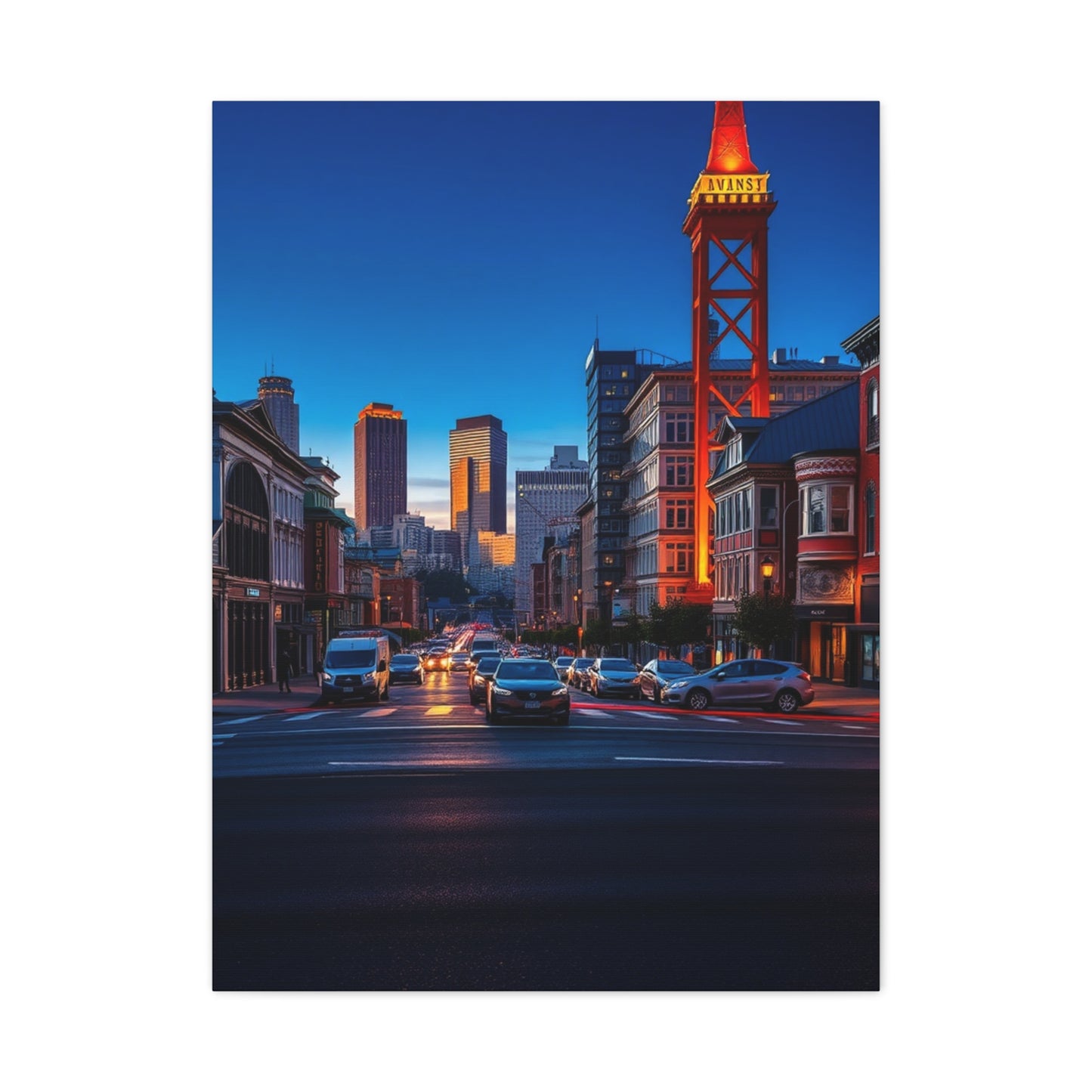 San Francisco Art Canvas Art 2 Wall Art & Canvas Print