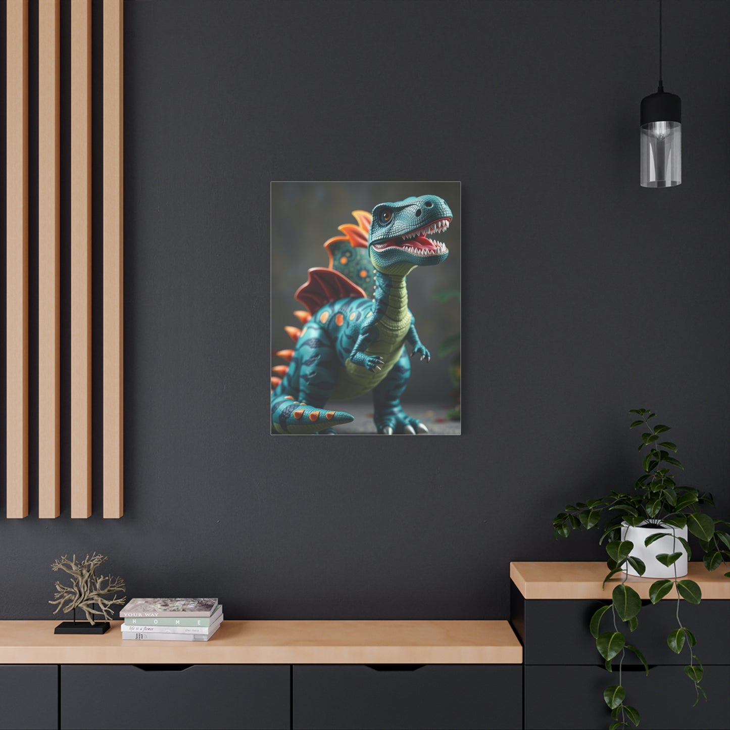 Kid’s Dinosaur Art Canvas Art 9 Wall Art & Canvas Print