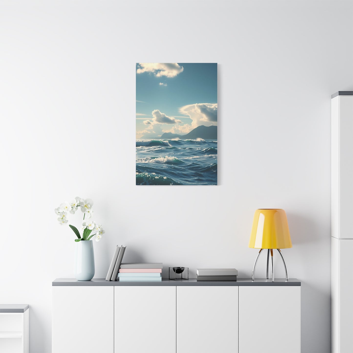 Opulent Seaside Panorama Wall Art & Canvas Print