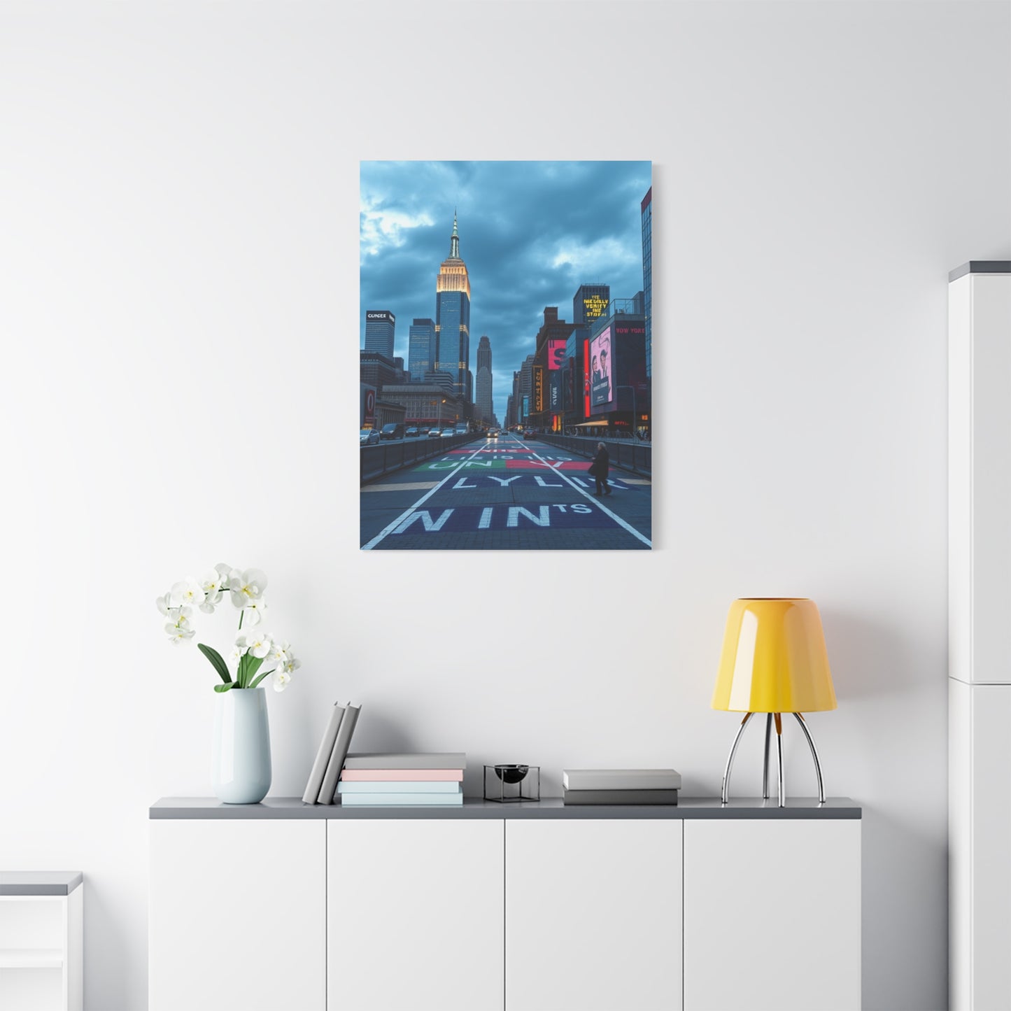 Manhattan Twilight Panorama Wall Art & Canvas Print
