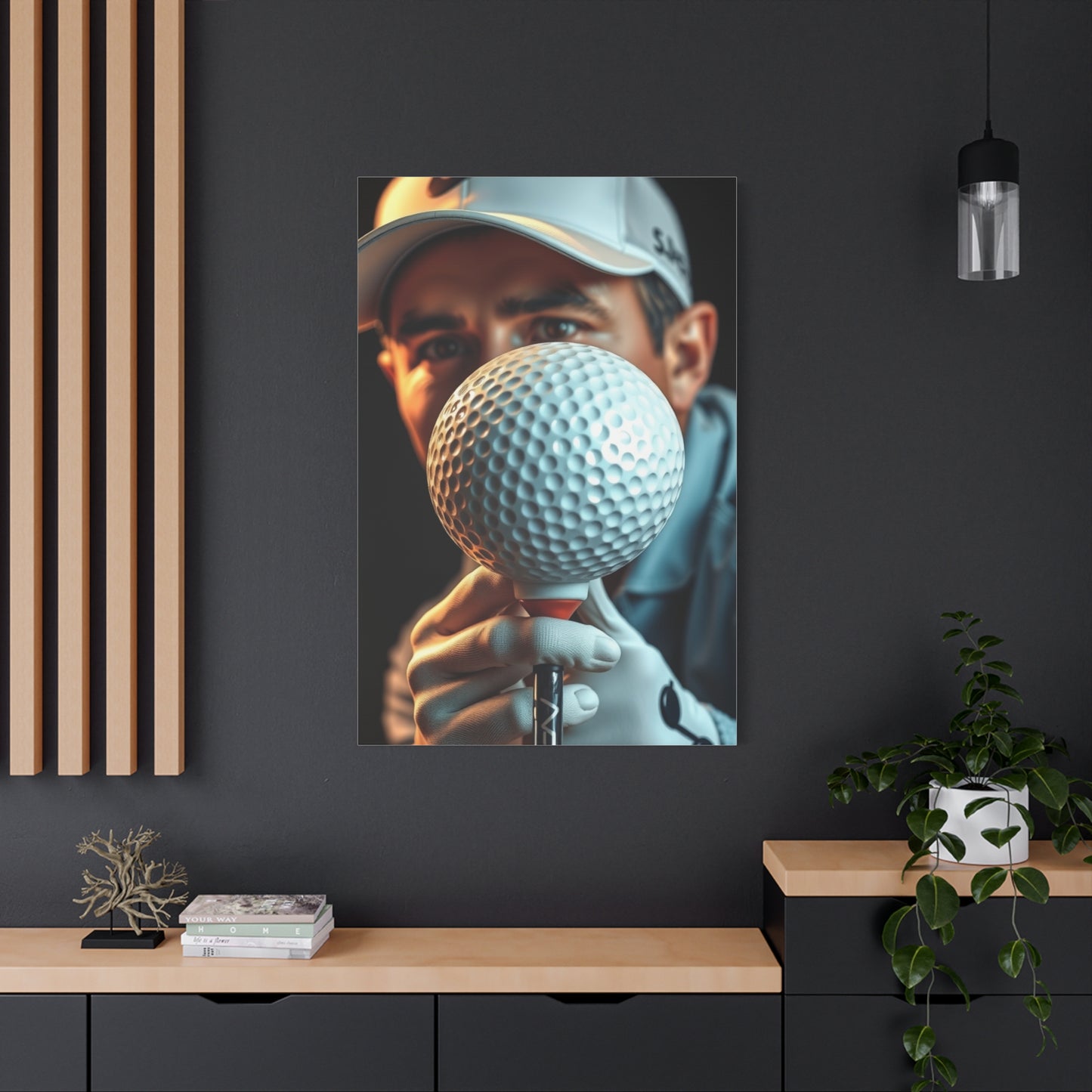 Luxe Sand Trap Composition Wall Art & Canvas Print