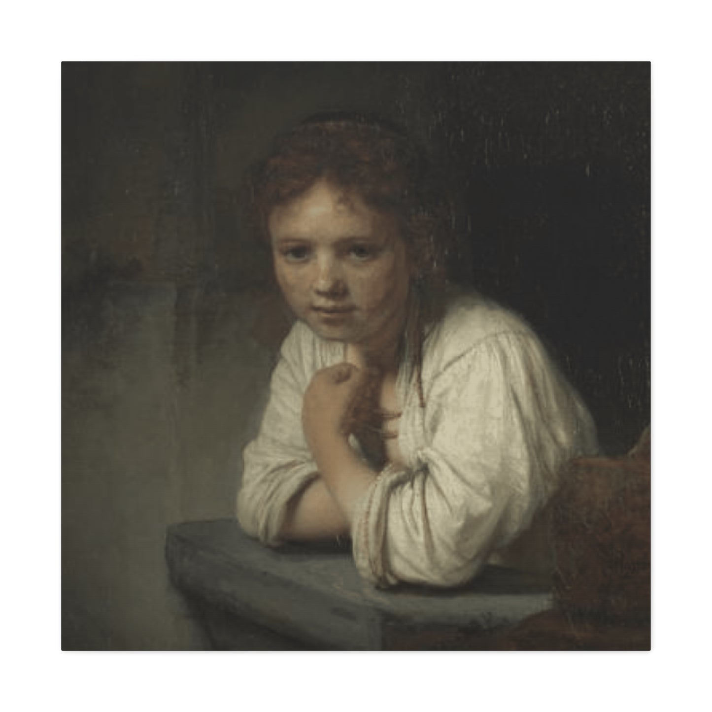 Girl At A Window Wall Art & Canvas Prints