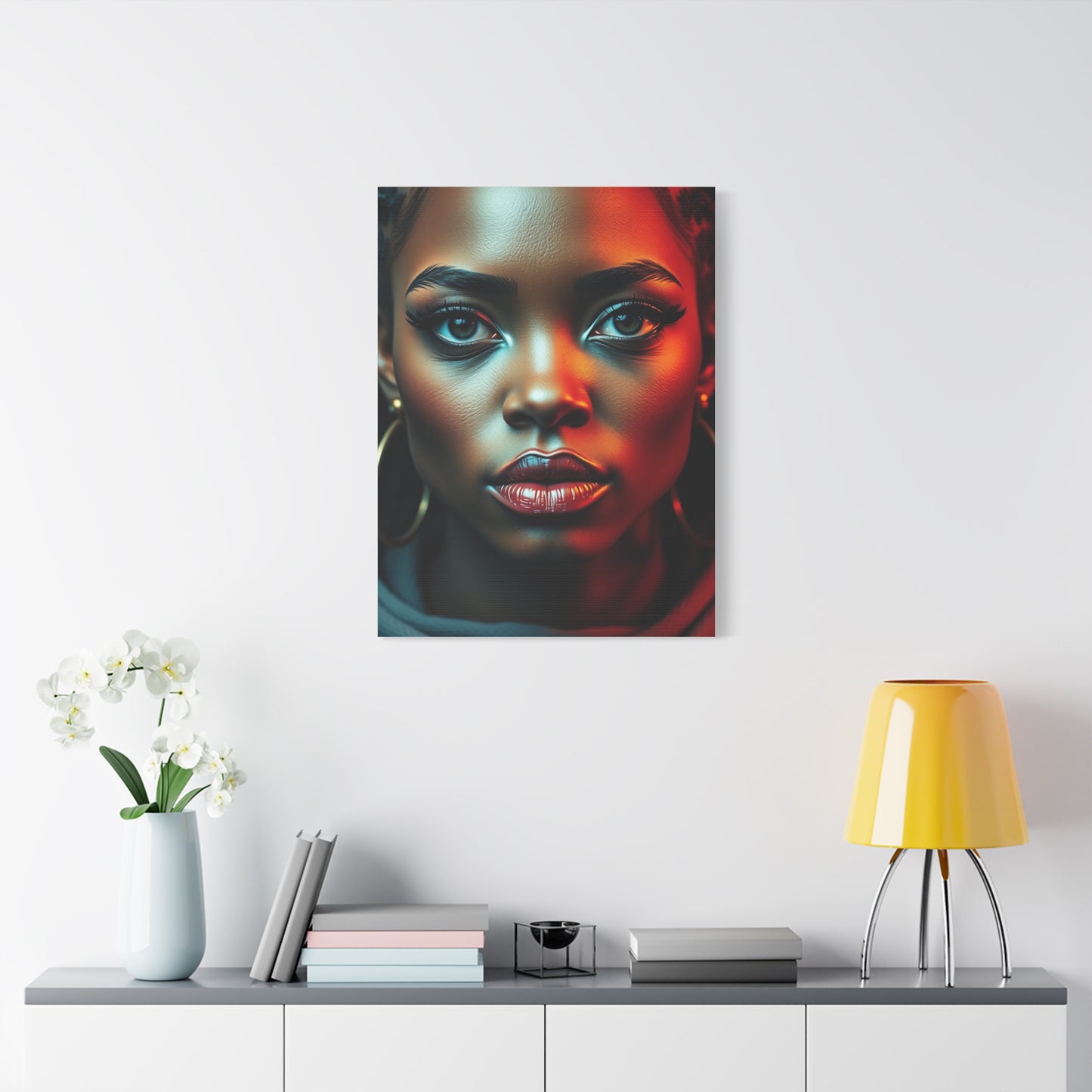 Lady Basquiats Palette Prestige Wall Art & Canvas Print