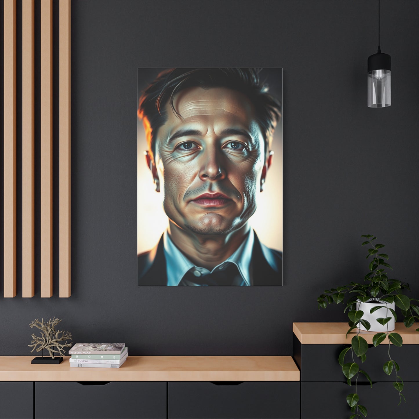 Vision Elon Musk Art Art Wall Art & Canvas Print