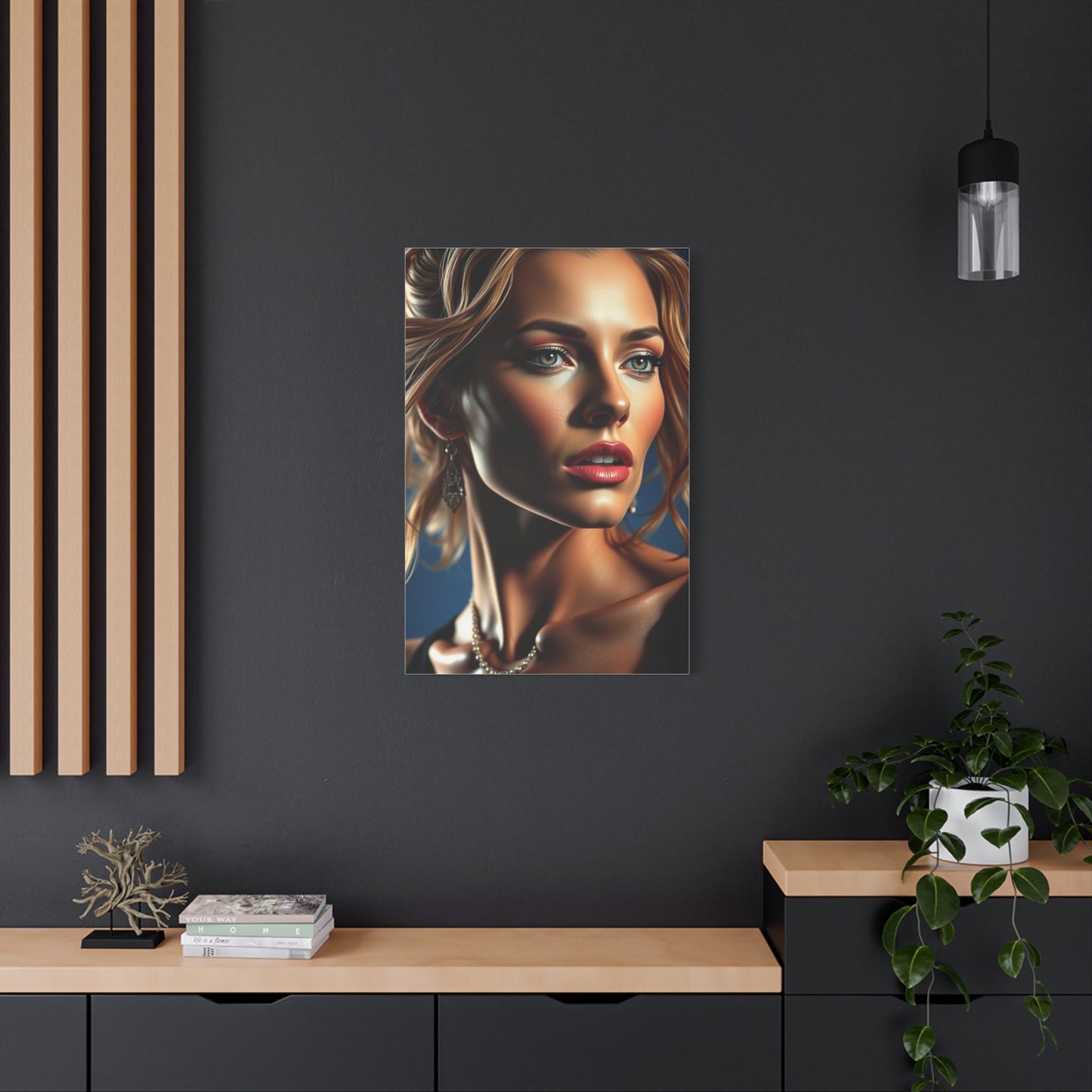 Refined Moss Expression Wall Art & Canvas Print