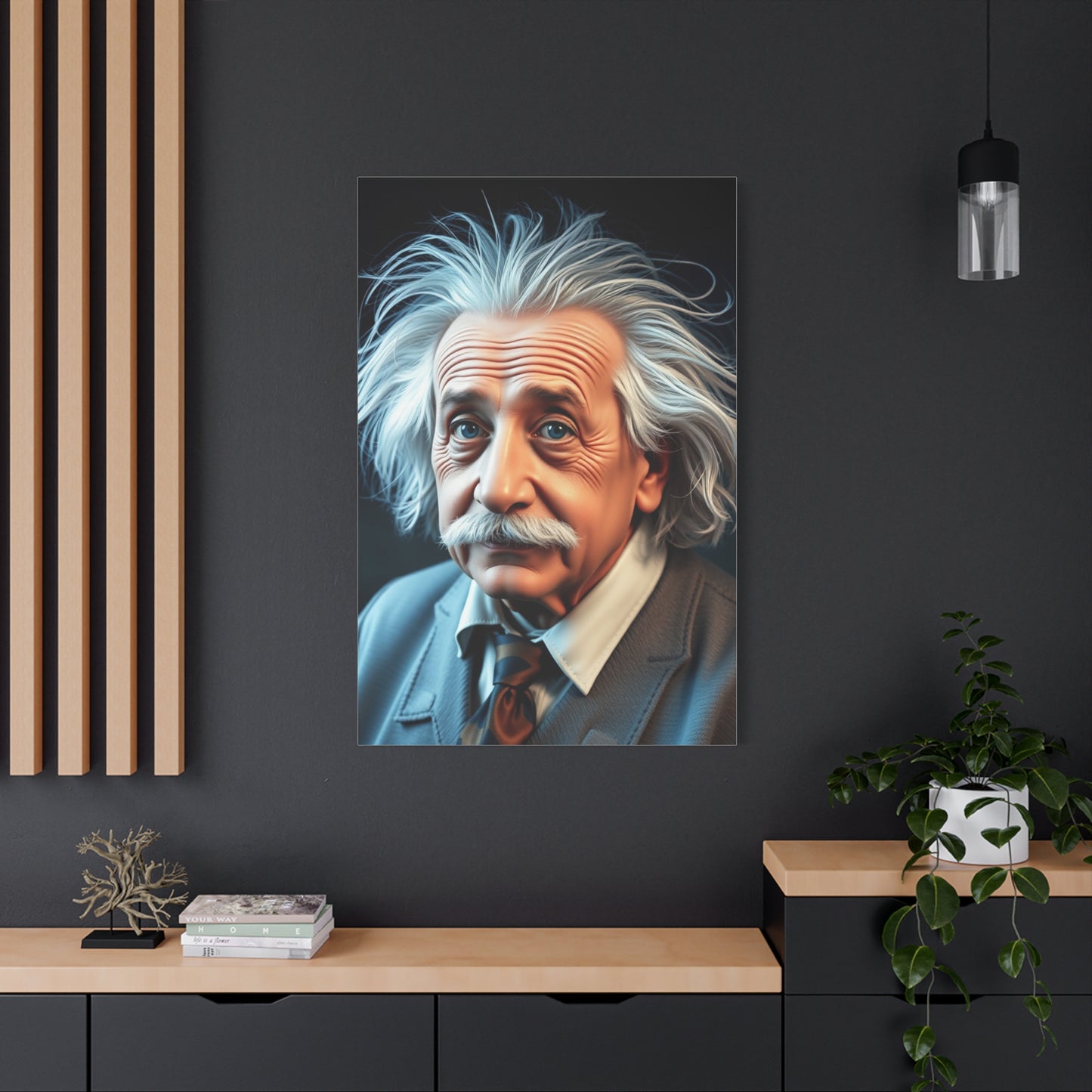 Elite Albert Einstein Art Vision Wall Art & Canvas Print
