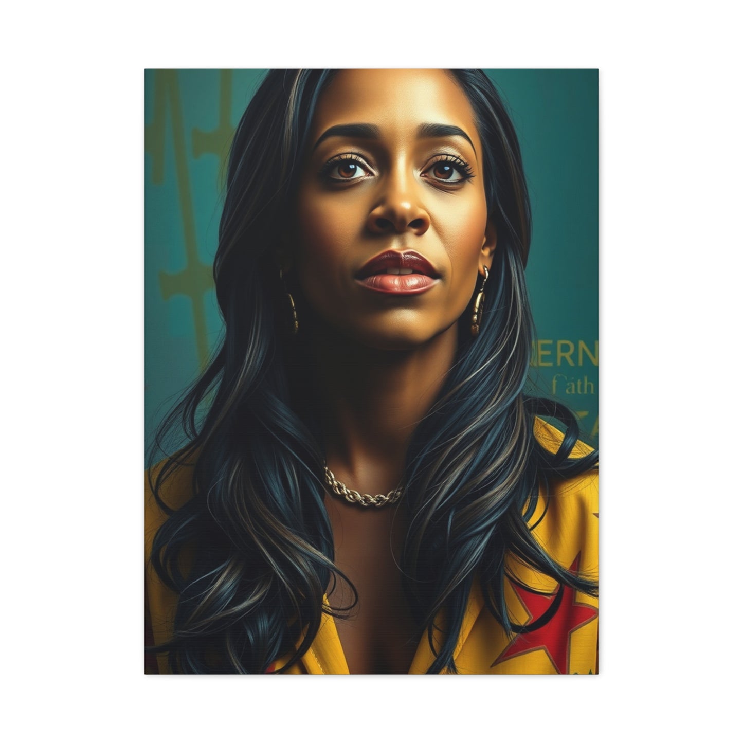 Kamala Harris Art Canvas Art 1 Wall Art & Canvas Print