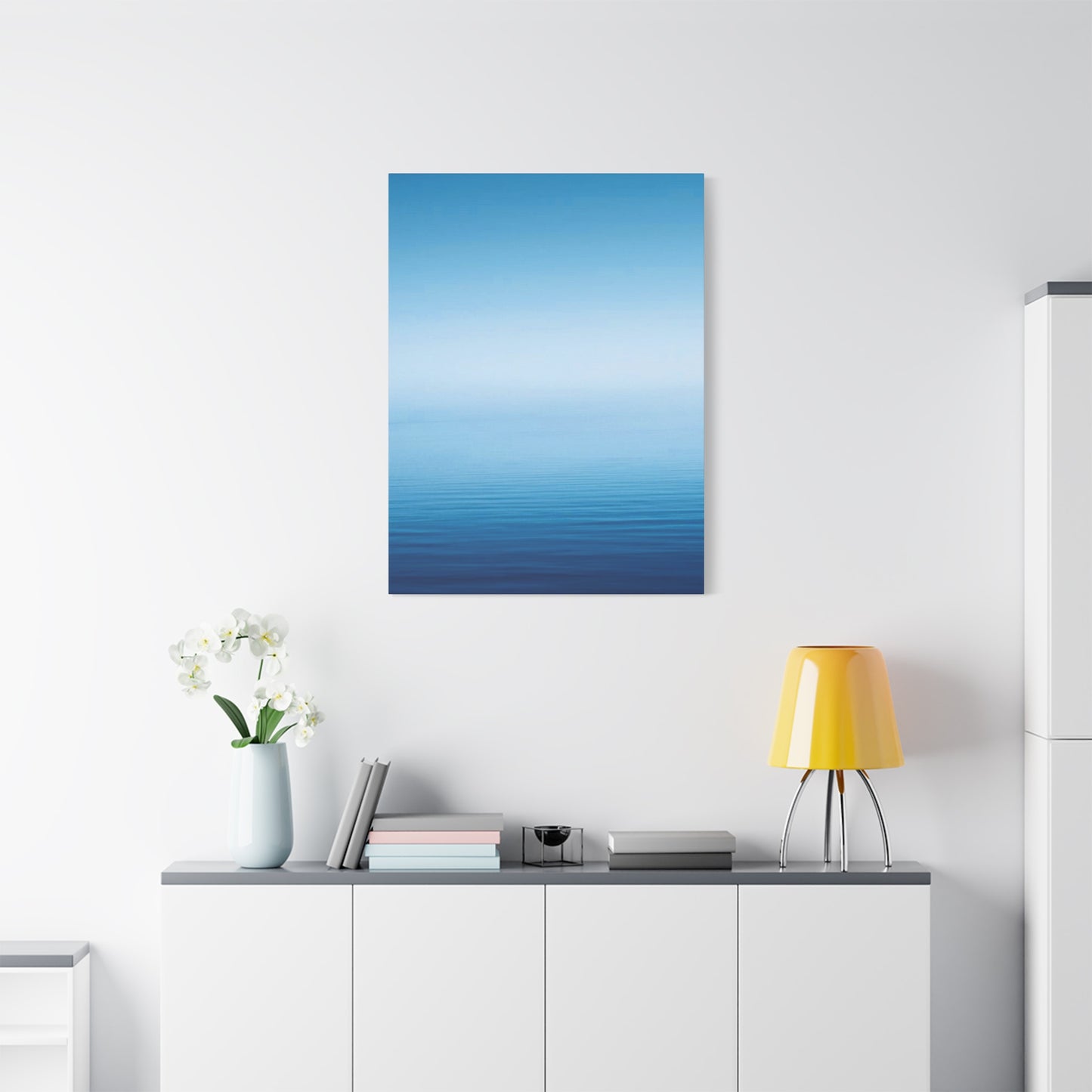 Blue Cool Gradient Wall Art & Canvas Prints