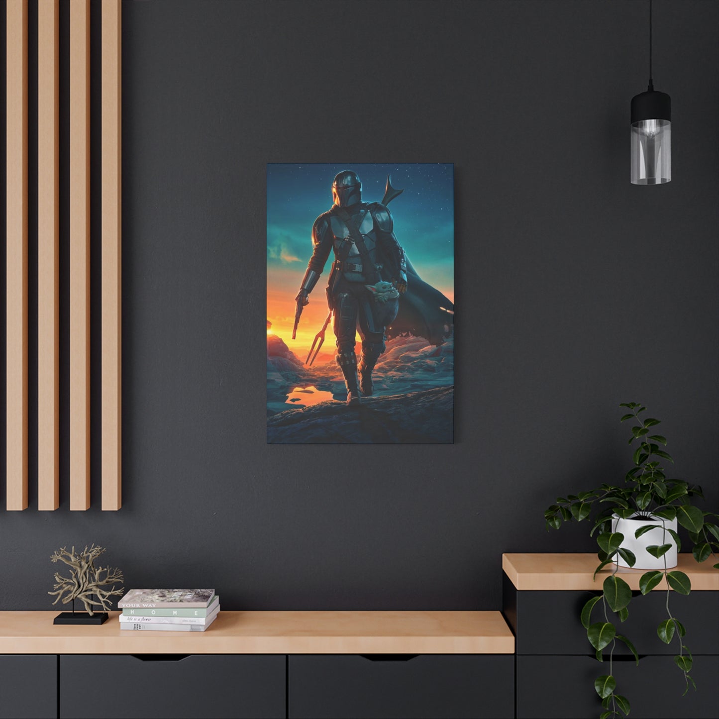 Star Wars Character And Yoda Wall Art & Canvas Prints