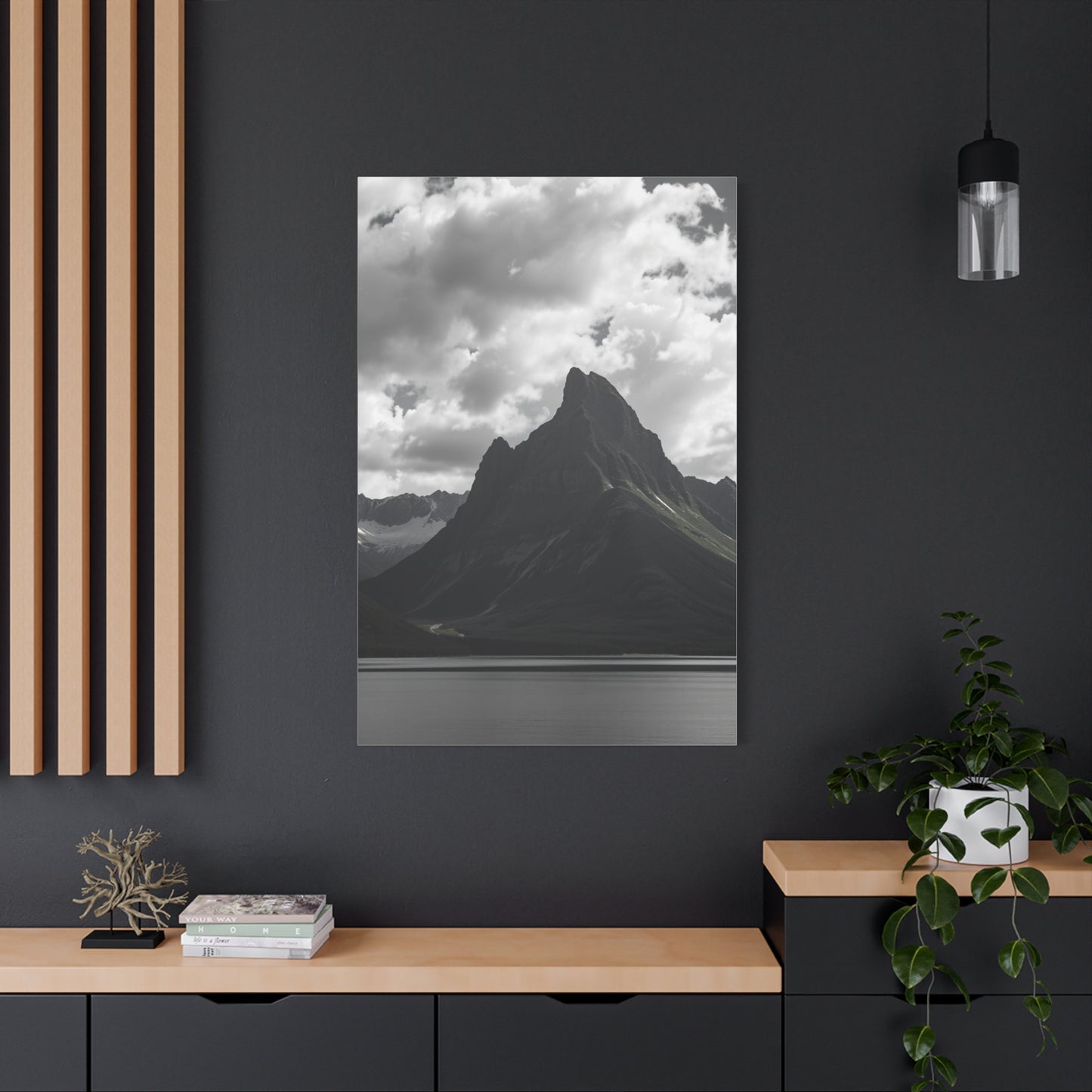 Vision Black & White Scenic Landscapes Art Art Wall Art & Canvas Print