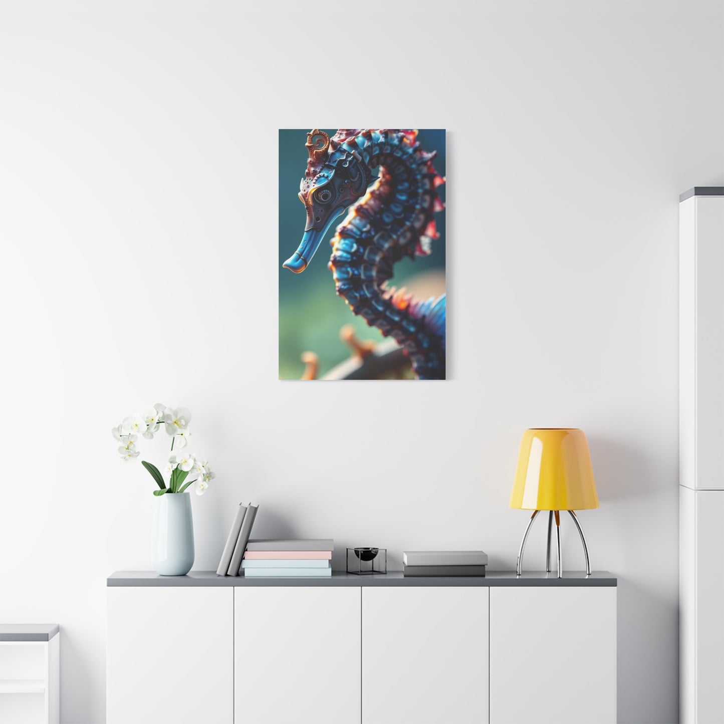 Seahorse Art Canvas Art 5 Wall Art & Canvas Print