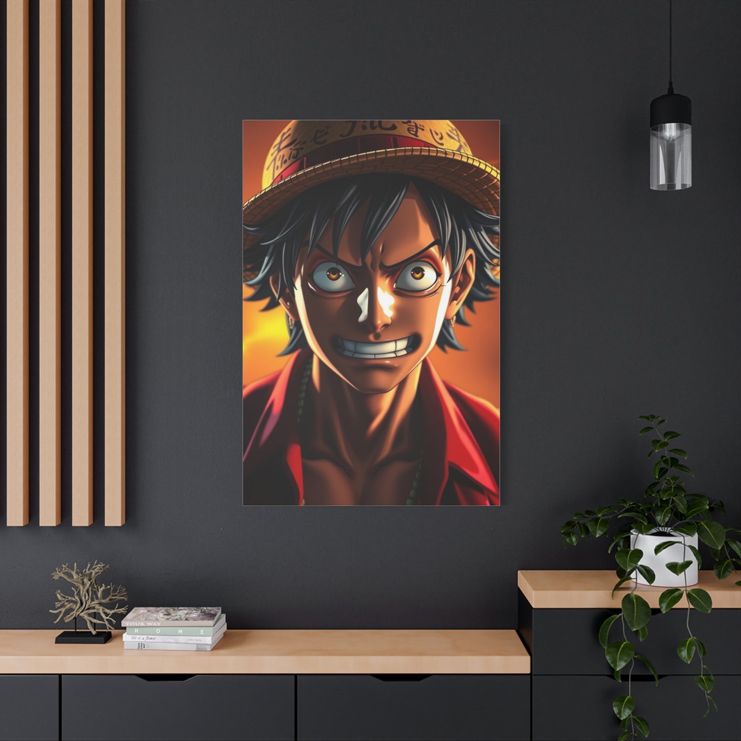 Monkey D. Luffy Art Canvas Art 8 Wall Art & Canvas Print
