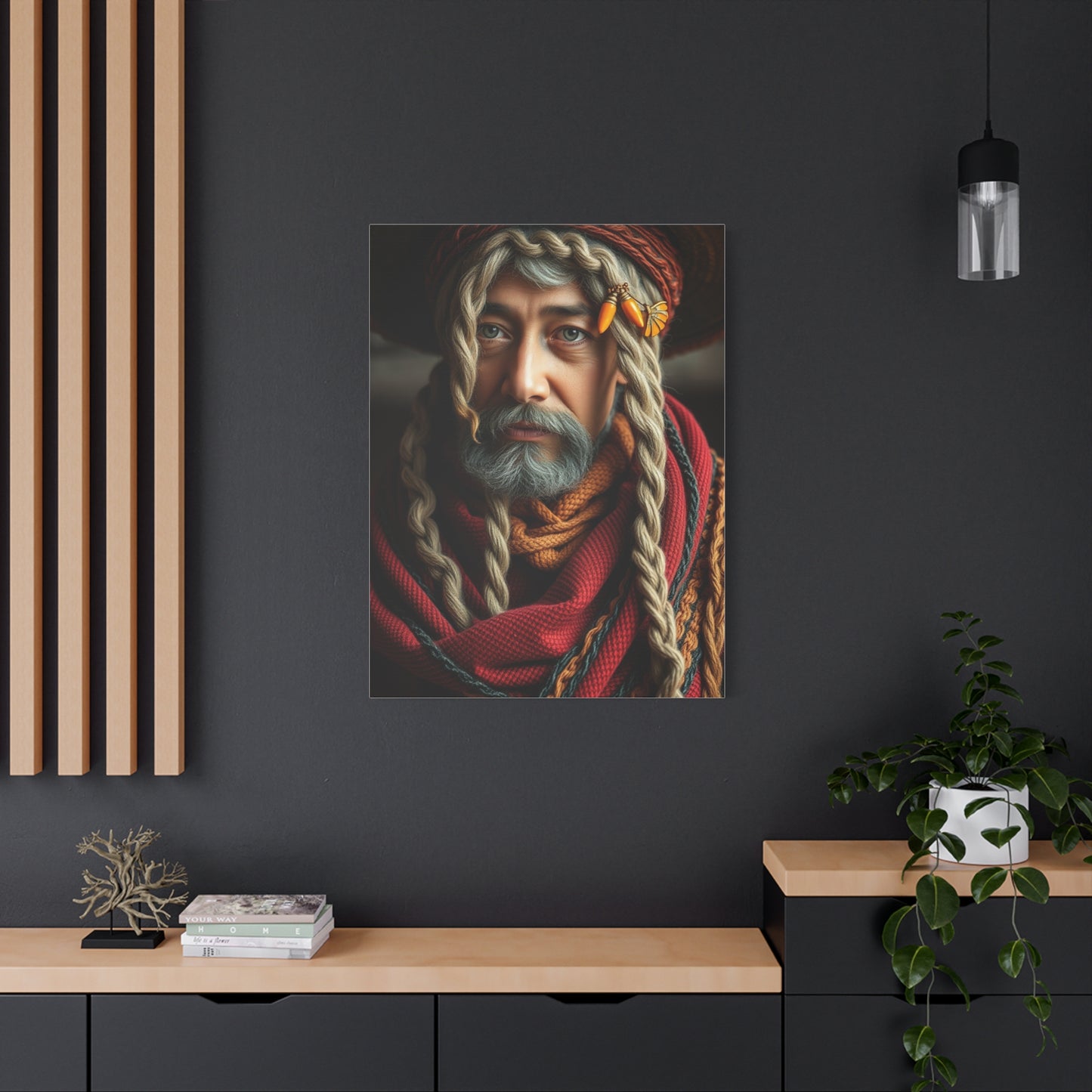 Vintage Serenity Panels Wall Art & Canvas Print
