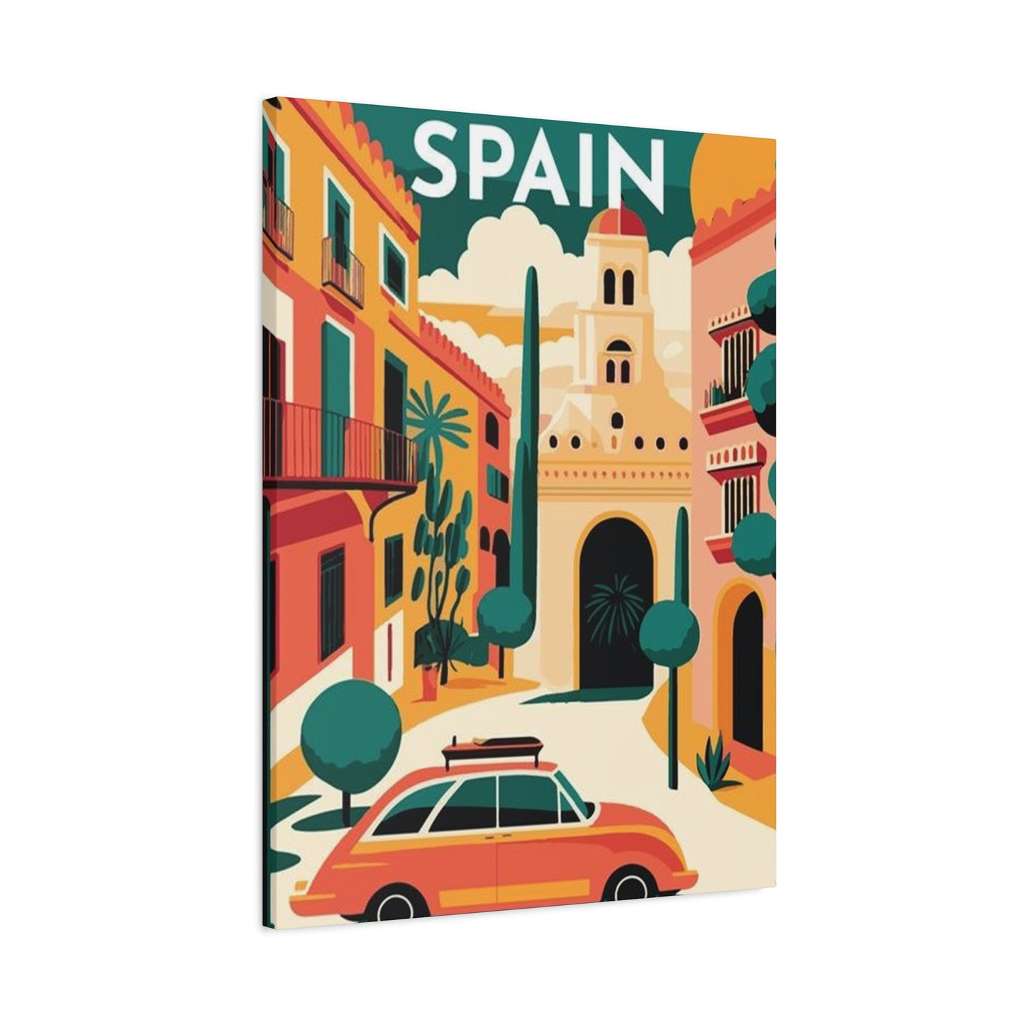 Spain Abstract Wall Art & Canvas Prints