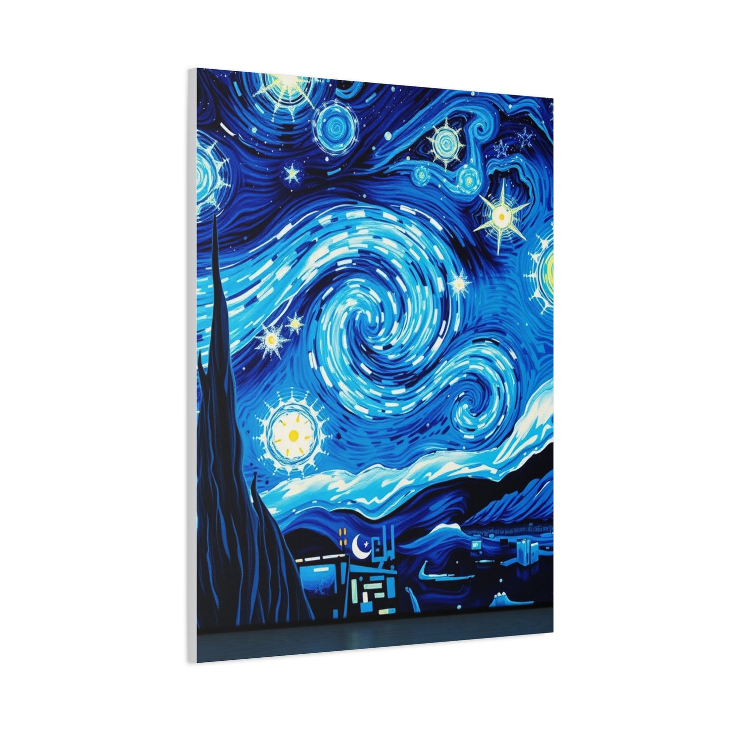 The Starry Night Canvas Art Canvas Art 3 Wall Art & Canvas Print