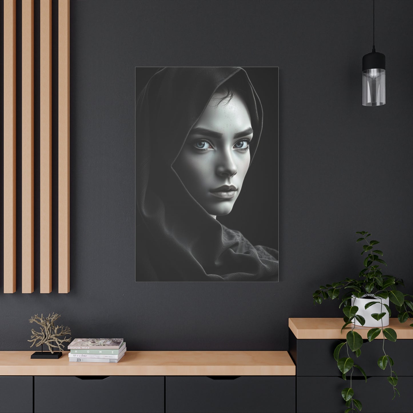 Luxe Duality Art Canvas Wall Art & Canvas Print