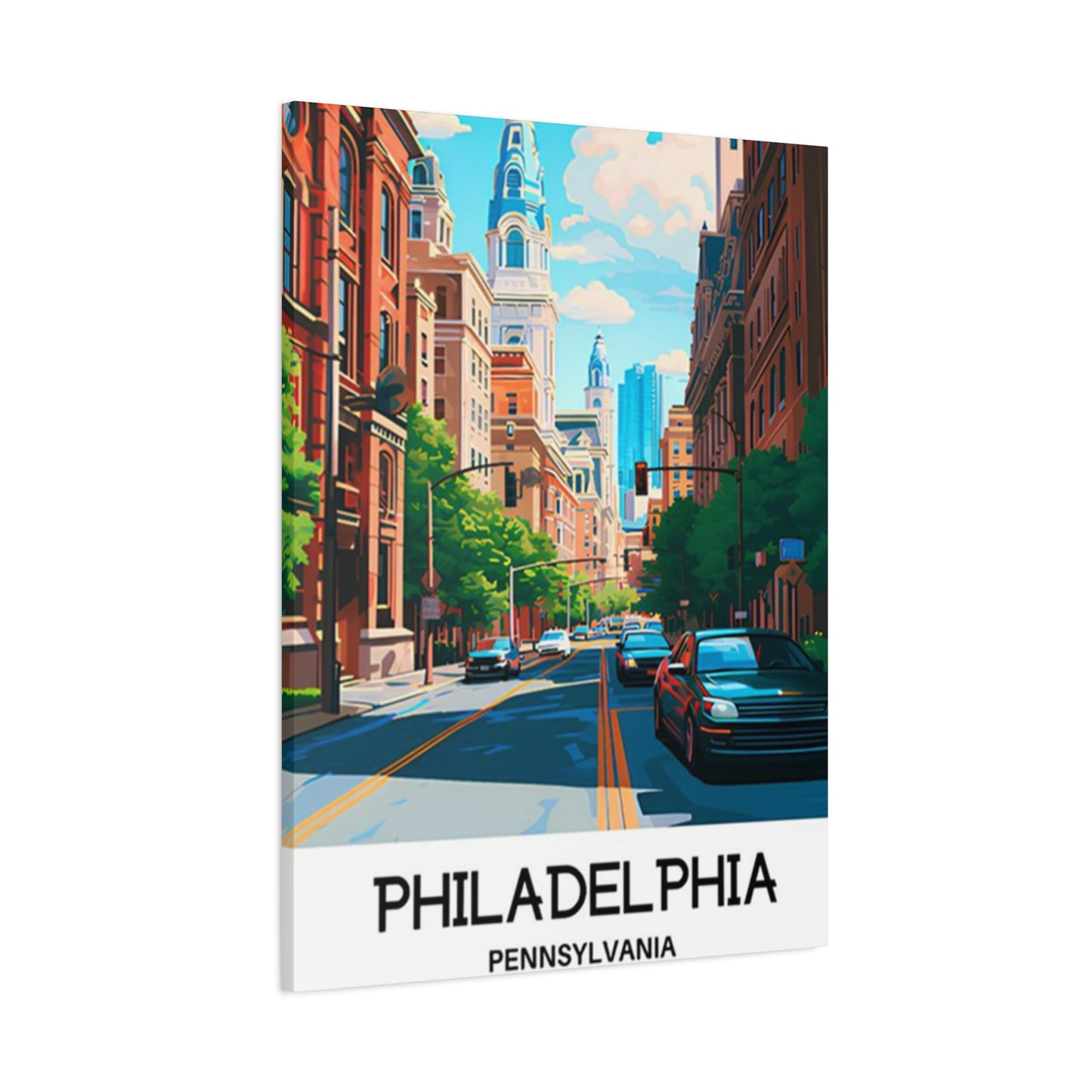 Philadelphia Pennsylvania Poster Wall Art & Canvas Prints