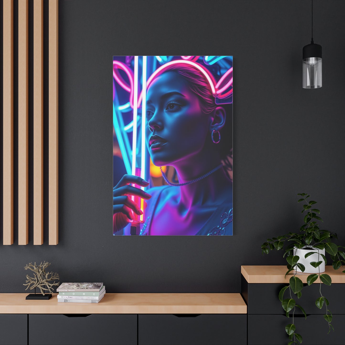Enlightened Vividness Canvas Wall Art & Canvas Print