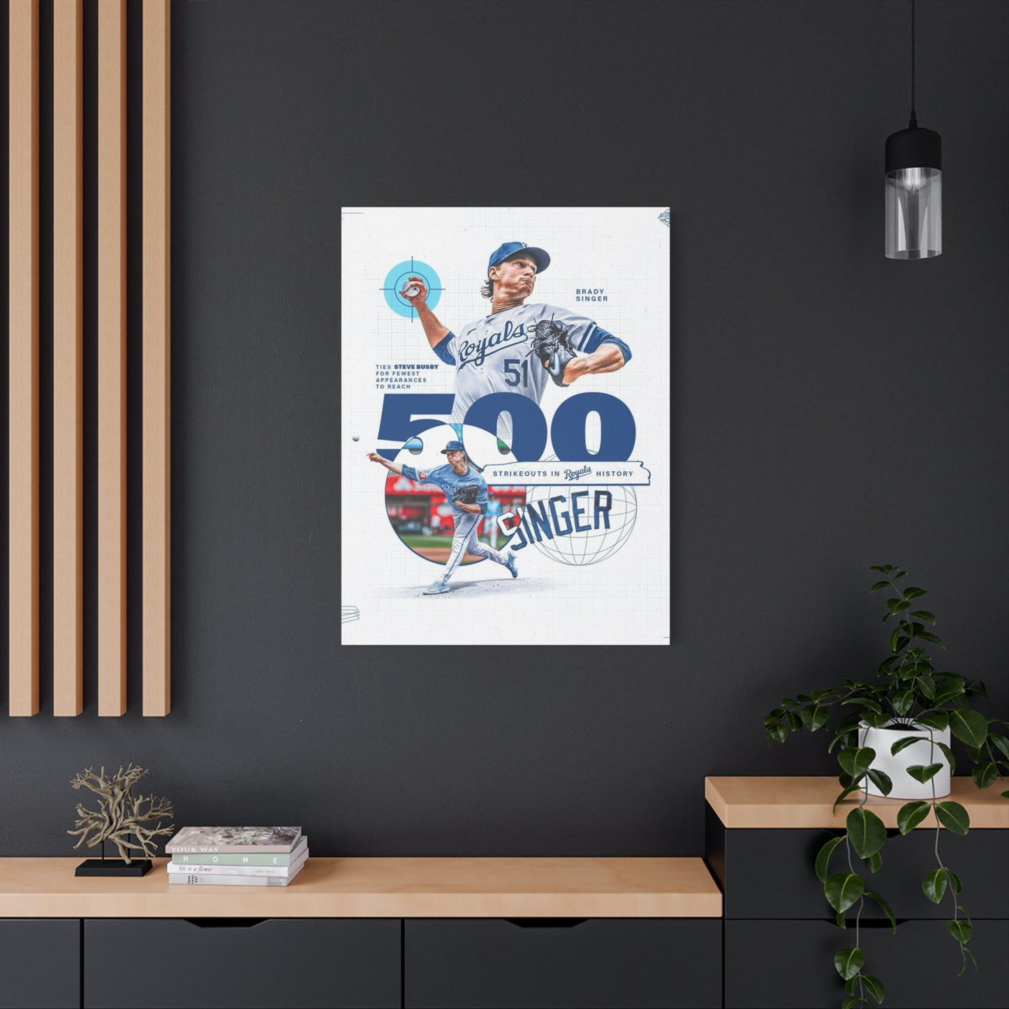 Brady Singer Poster Wall Art & Canvas Prints