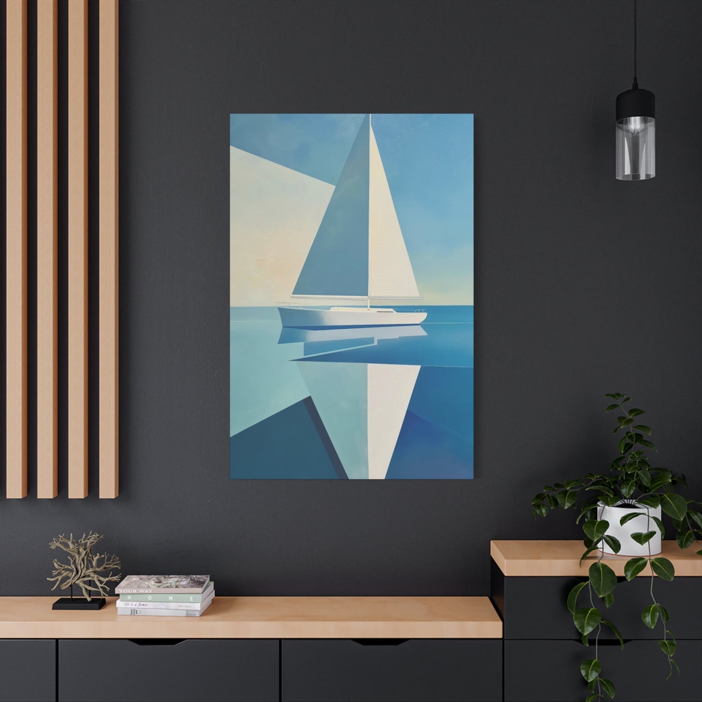 White Sailboat Wall Art & Canvas Prints
