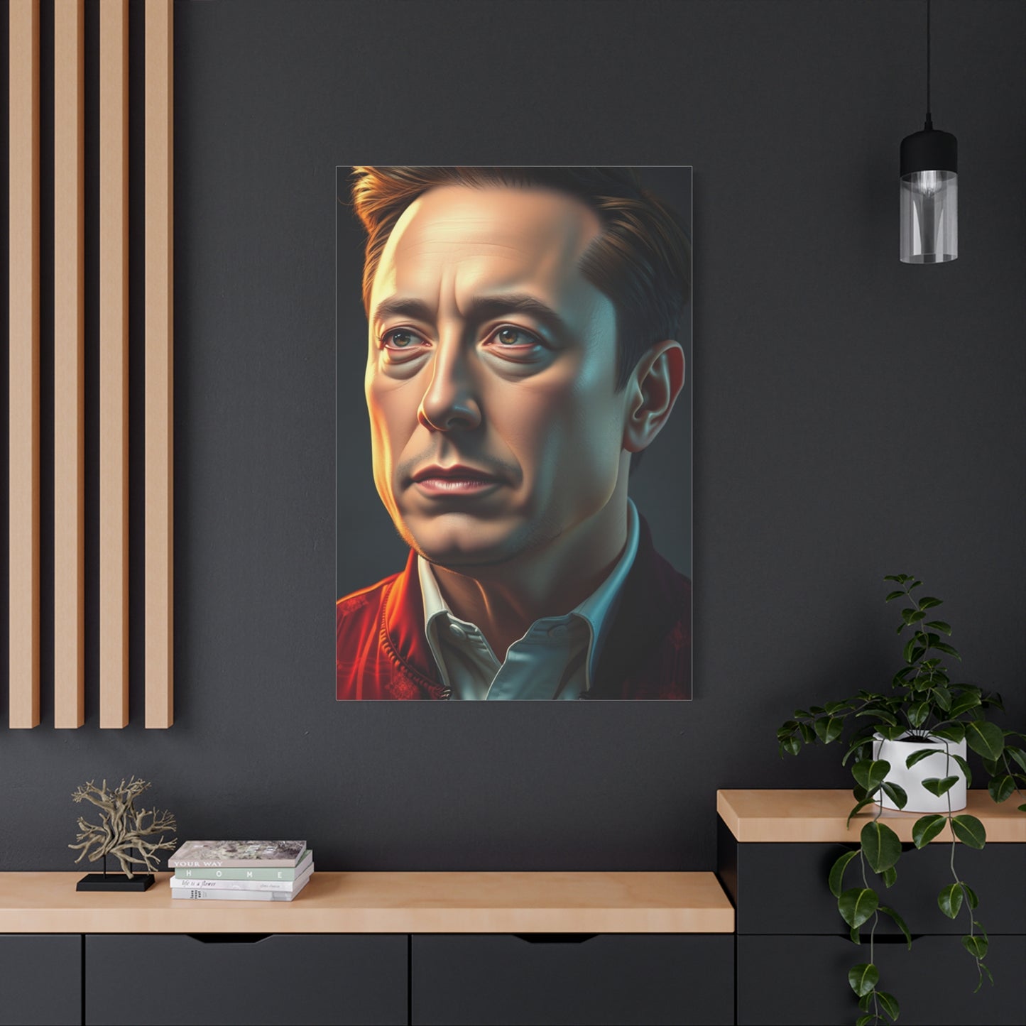 Supreme Elon Musk Art Collection Wall Art & Canvas Print